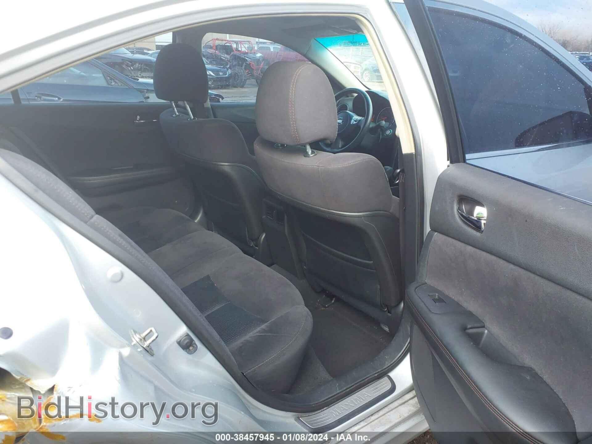 2013 NISSAN MAXIMA - VIN: 1N4AA5AP4DC827231 - Фото 8