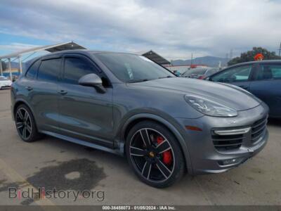 2016 Porsche CAYENNE GTS, gray — VIN WP1AD2A26GLA71568, IAAI