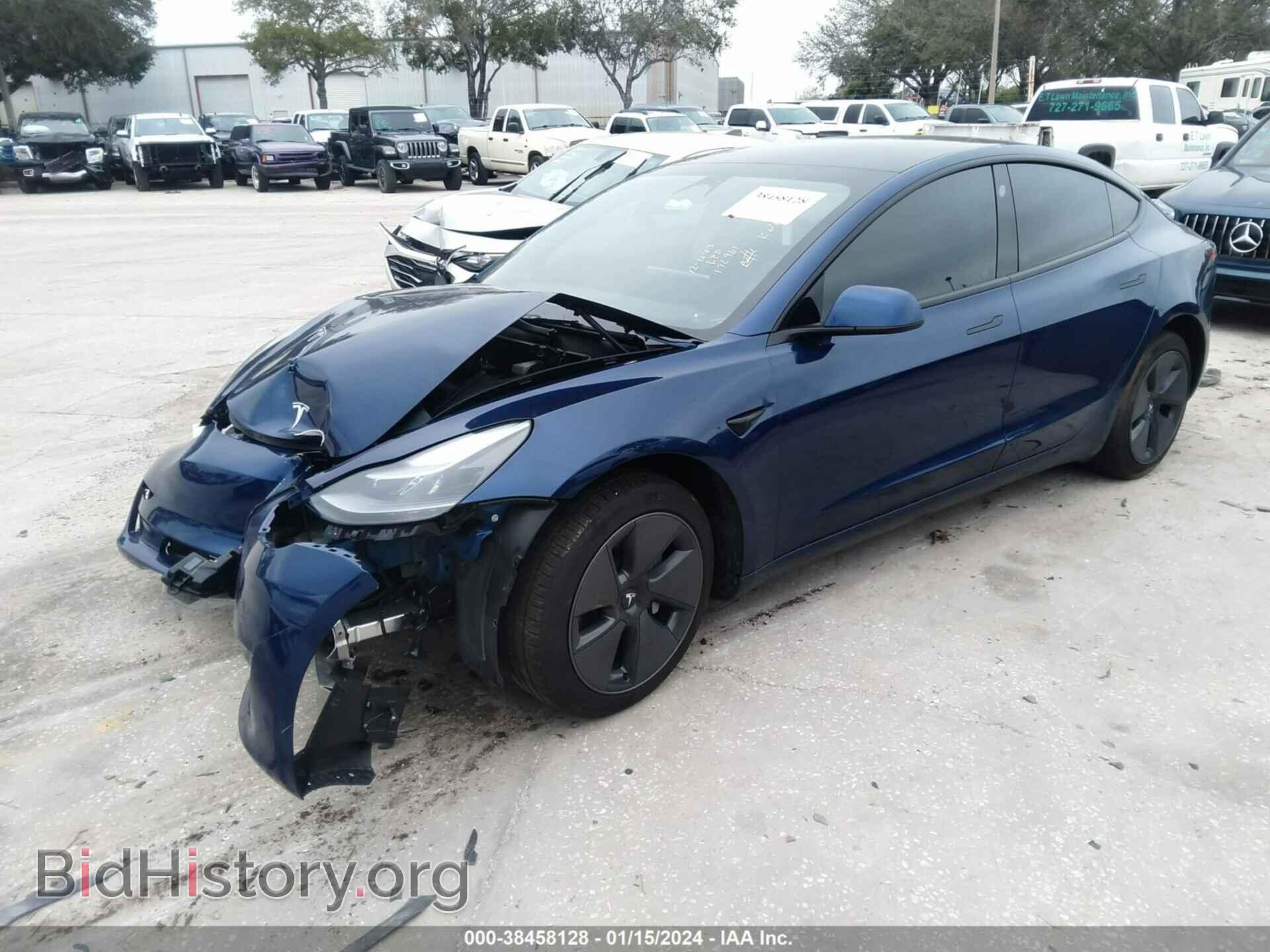 2023 TESLA MODEL 3 - VIN: 5YJ3E1EA0PF420522 - Фото 2