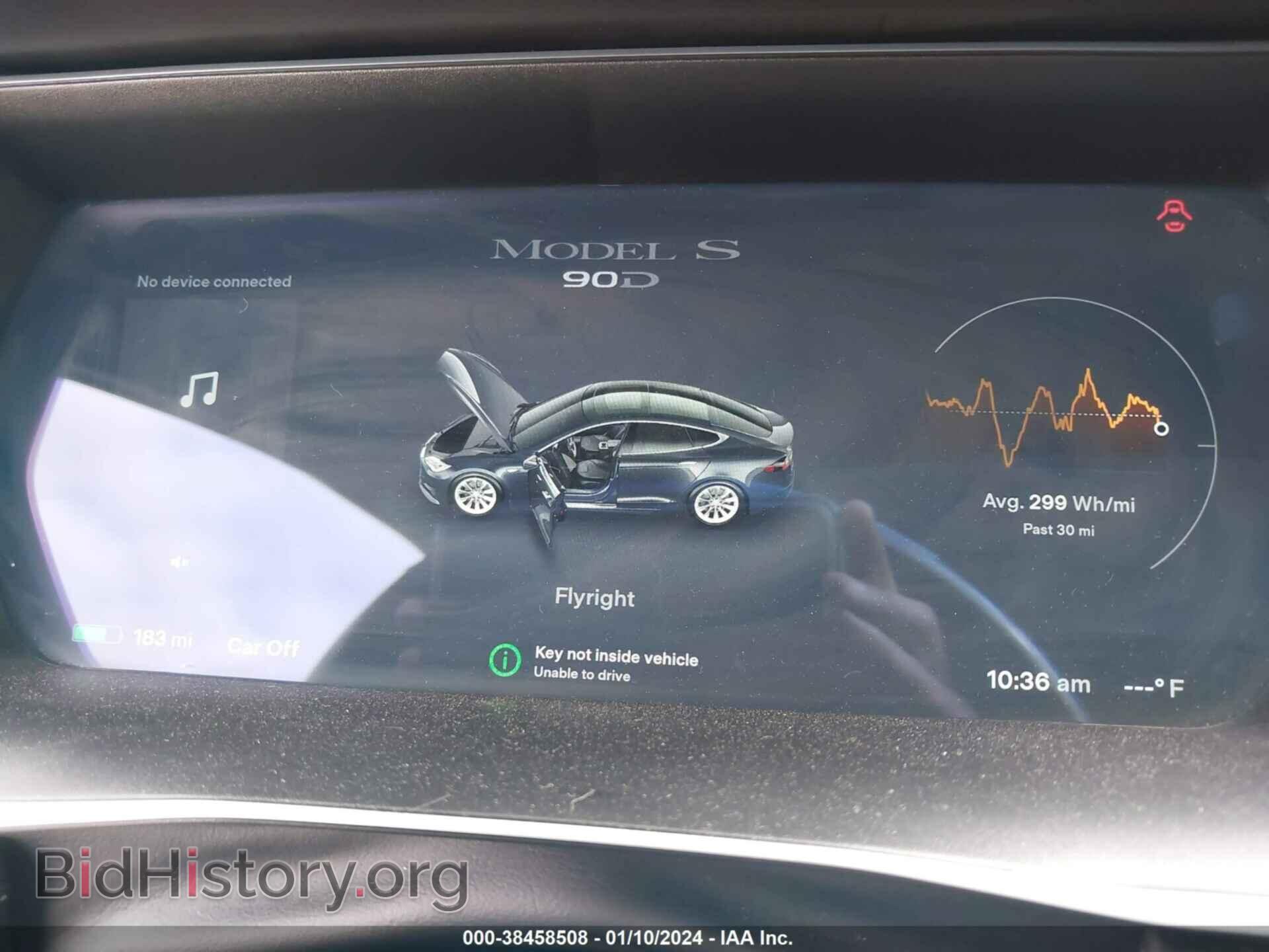 2017 TESLA MODEL S - VIN: 5YJSA1E21HF193505 - Photo 7