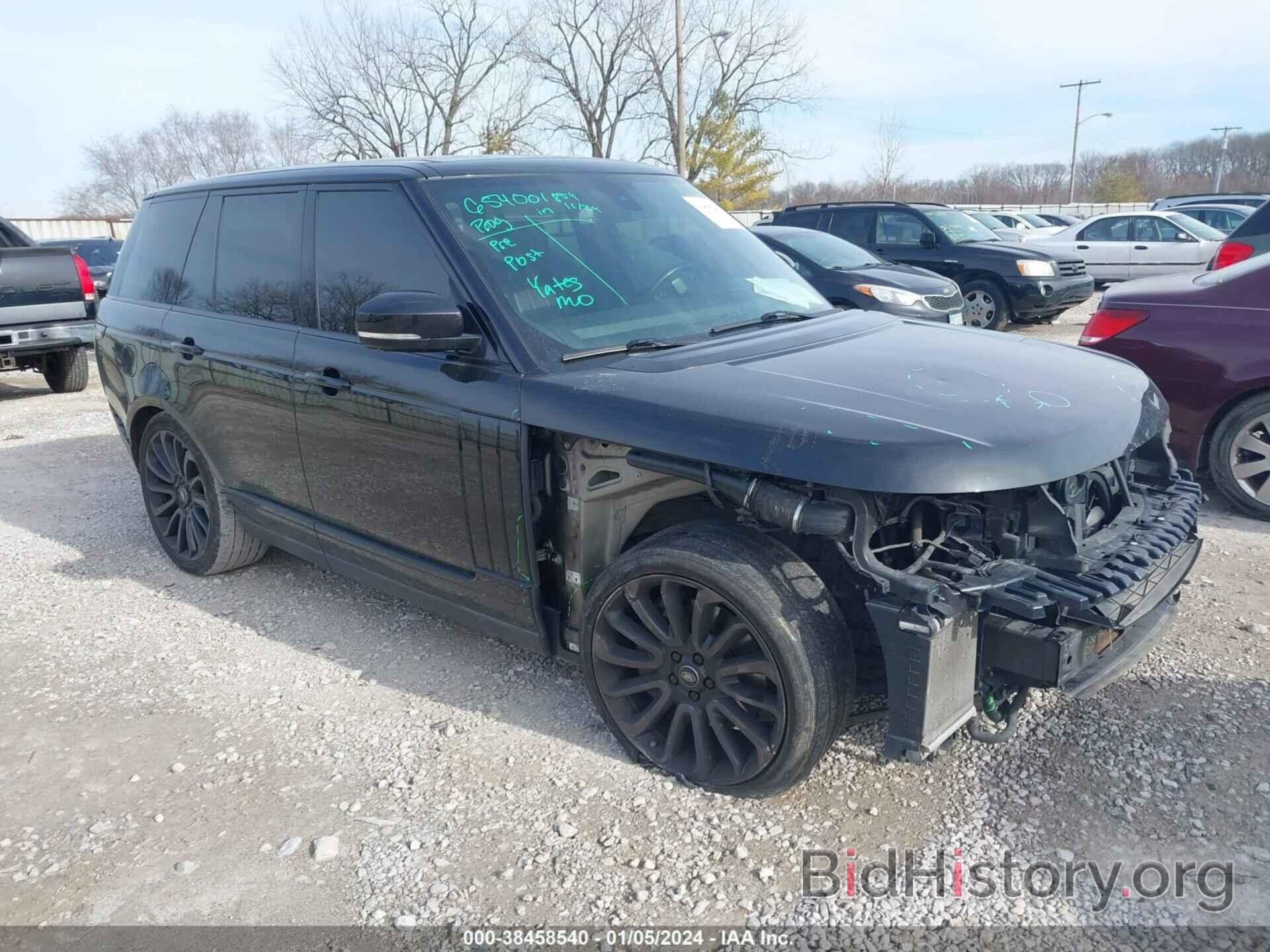 Photo SALGS2TF8FA226657 - LAND ROVER RANGE ROVER 2015