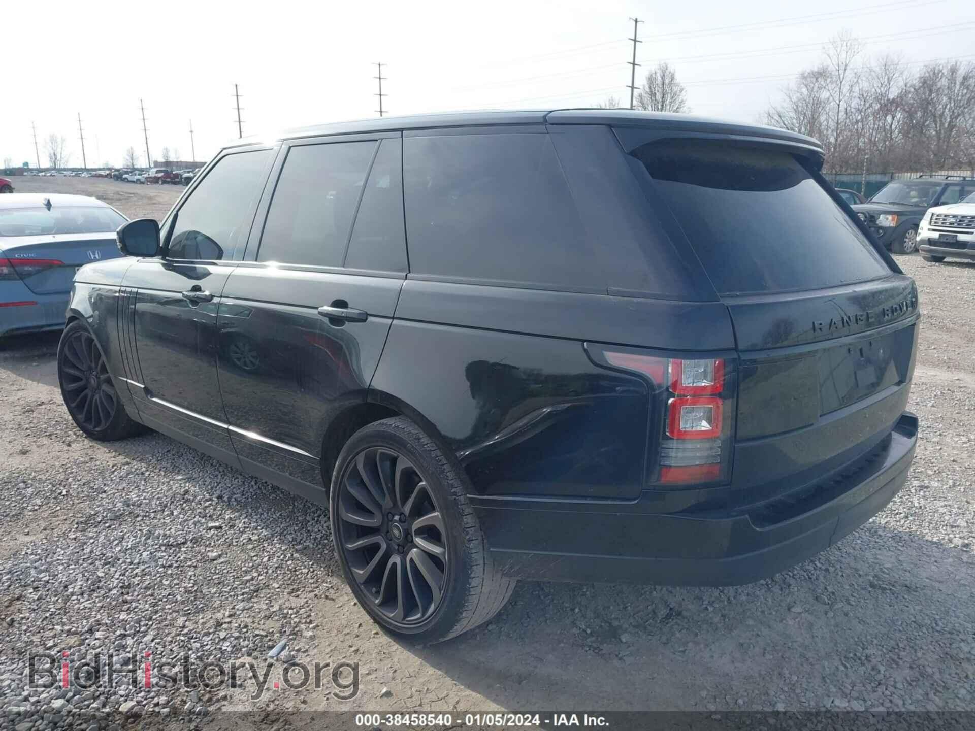 2015 LAND ROVER RANGE ROVER - VIN: SALGS2TF8FA226657 - Фото 3