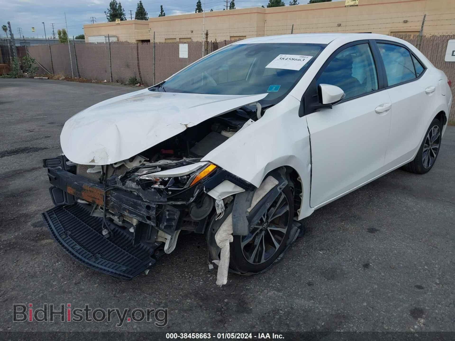 2017 TOYOTA COROLLA - VIN: 5YFBURHE7HP643254 - Фото 2