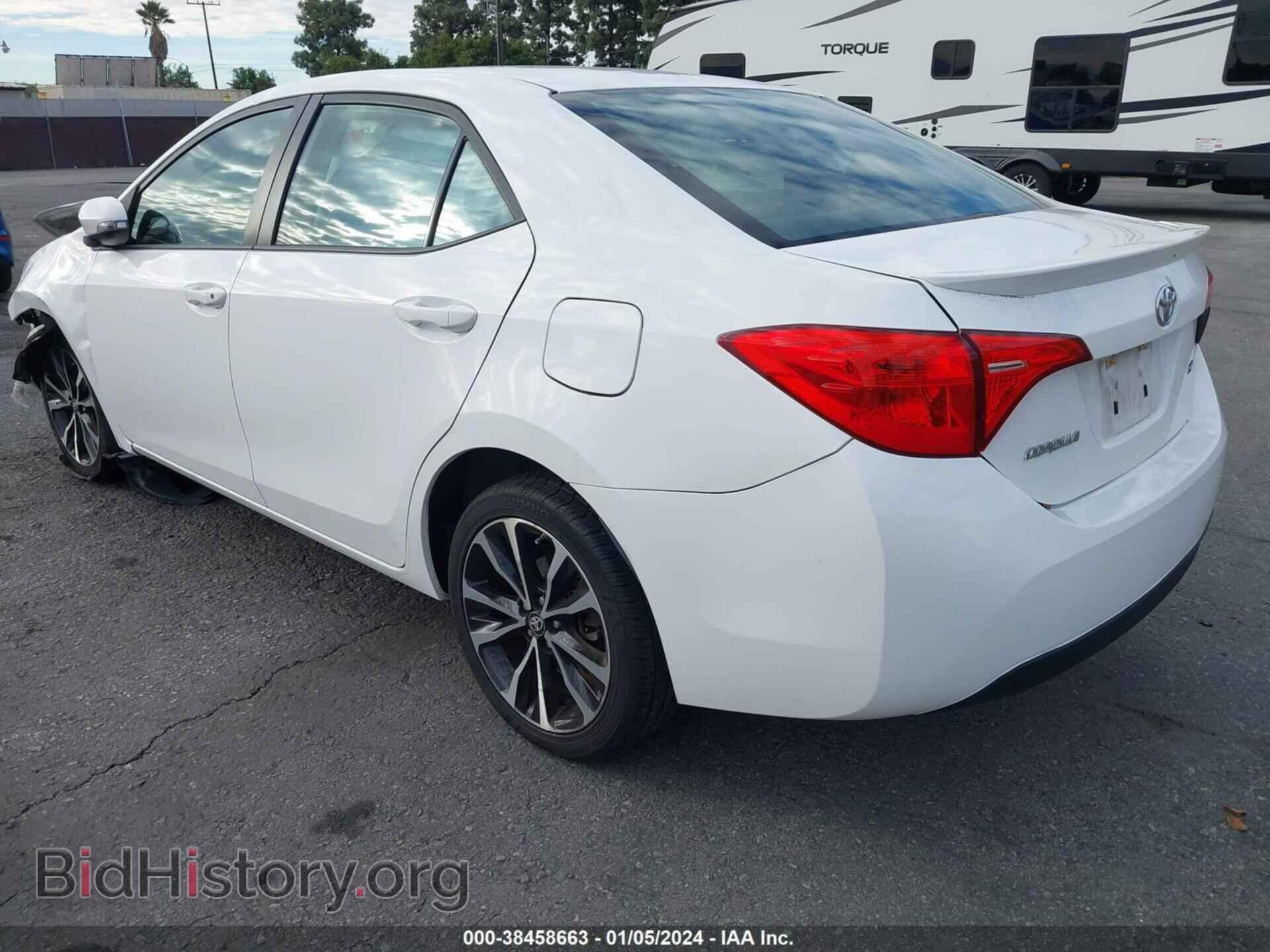 2017 TOYOTA COROLLA - VIN: 5YFBURHE7HP643254 - Фото 3