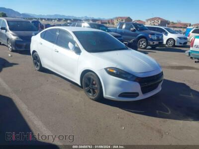 2015 Dodge DART SXT, white — VIN 1C3CDFBB4FD118884, IAAI