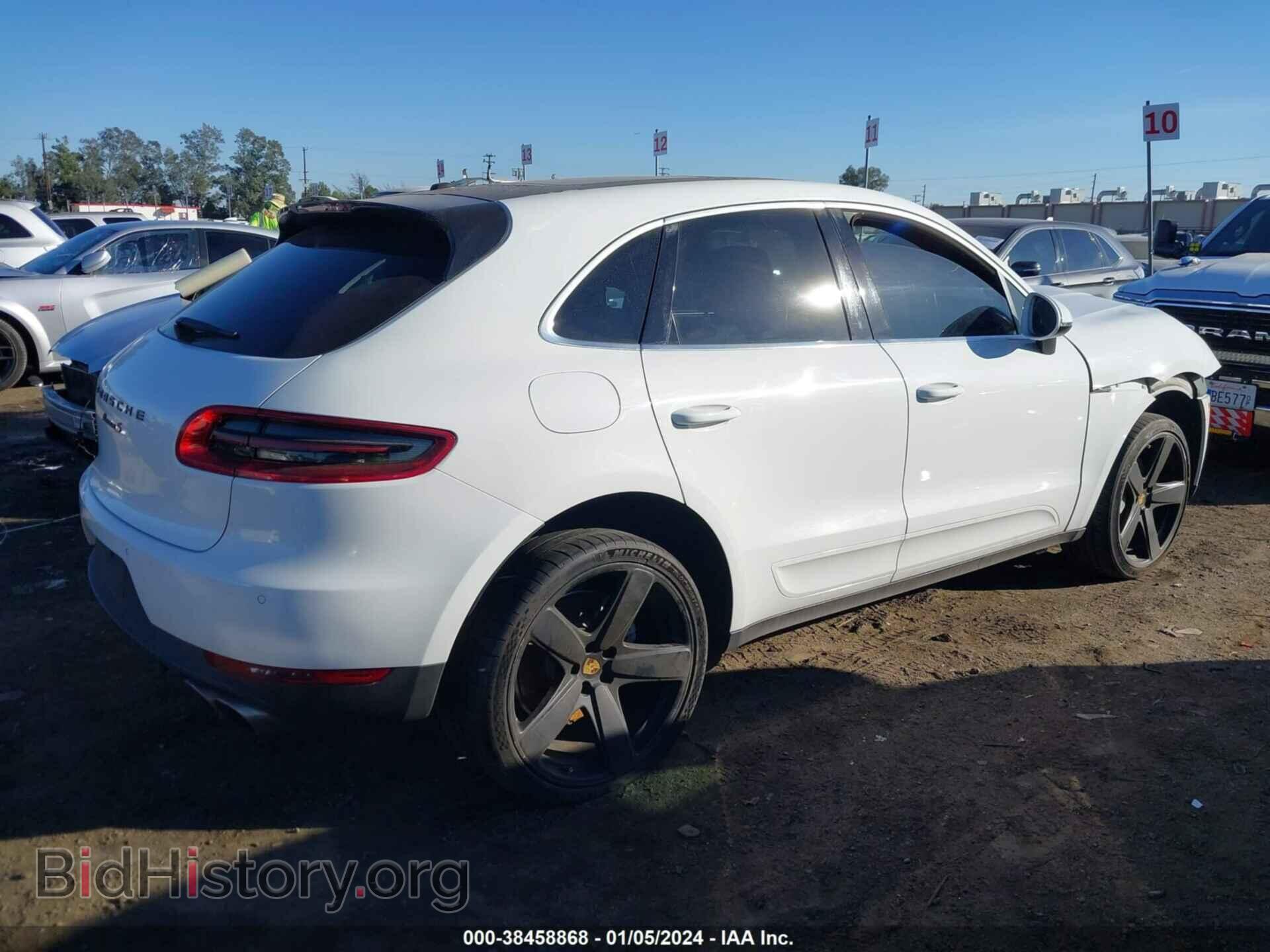 2016 PORSCHE MACAN - VIN: WP1AB2A58GLB53074 - Фото 4