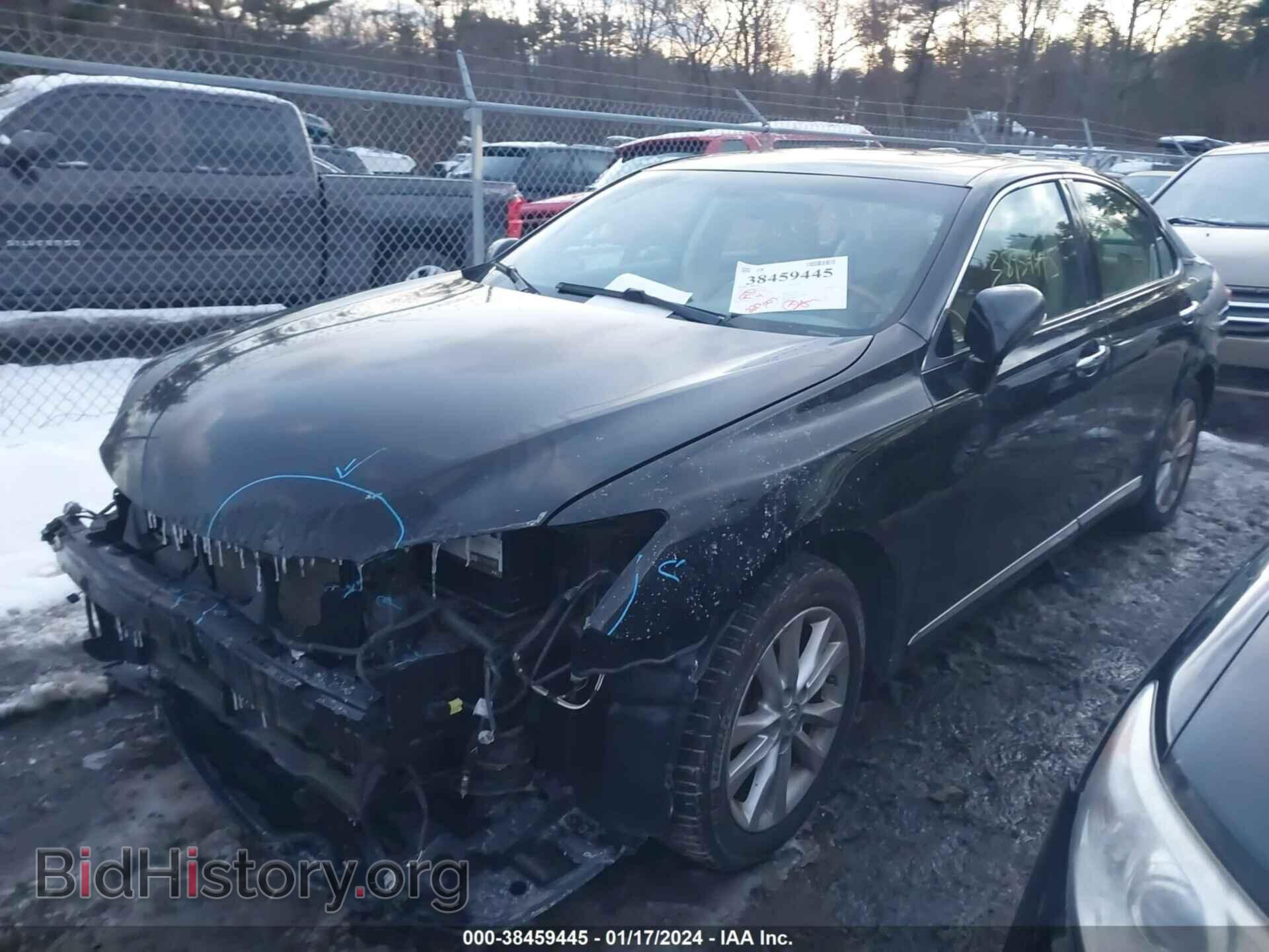 2010 LEXUS ES 350 - VIN: JTHBK1EG0A2406363 - Фото 2