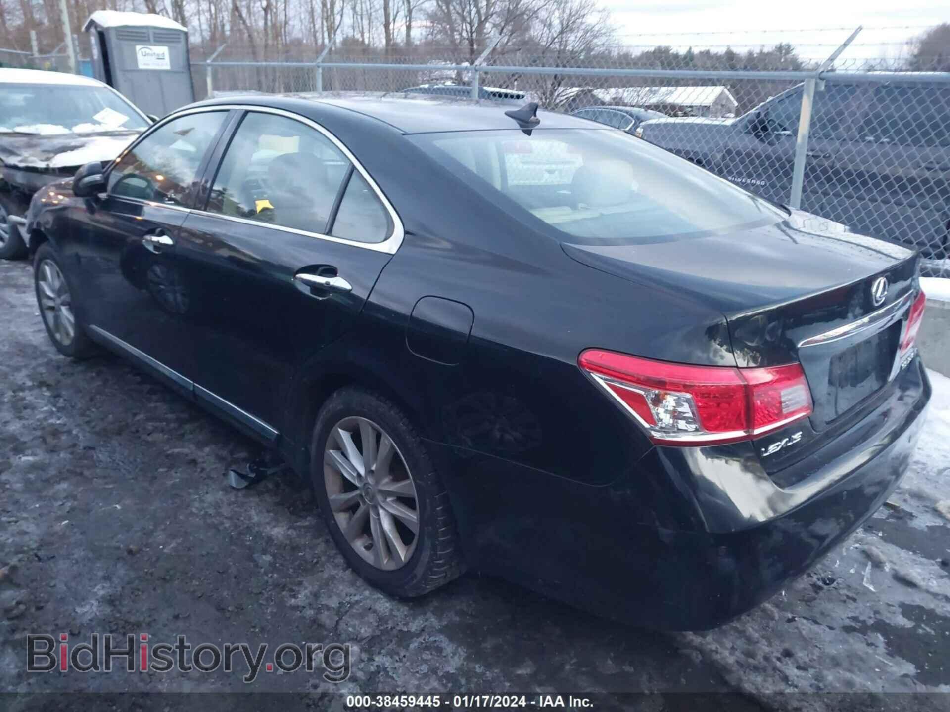 2010 LEXUS ES 350 - VIN: JTHBK1EG0A2406363 - Фото 3