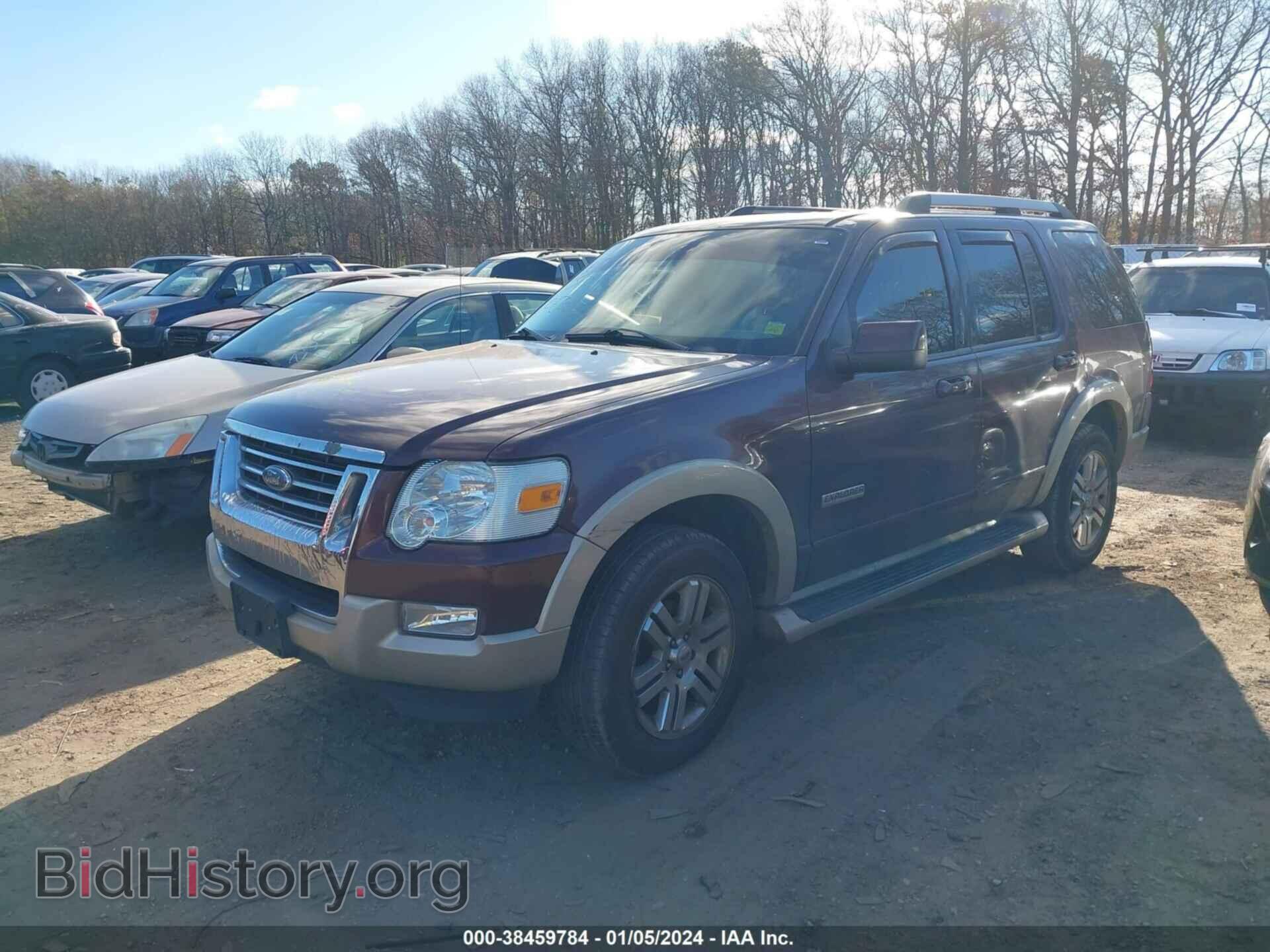 2007 FORD EXPLORER - VIN: 1FMEU74E97UB66170 - Фото 2
