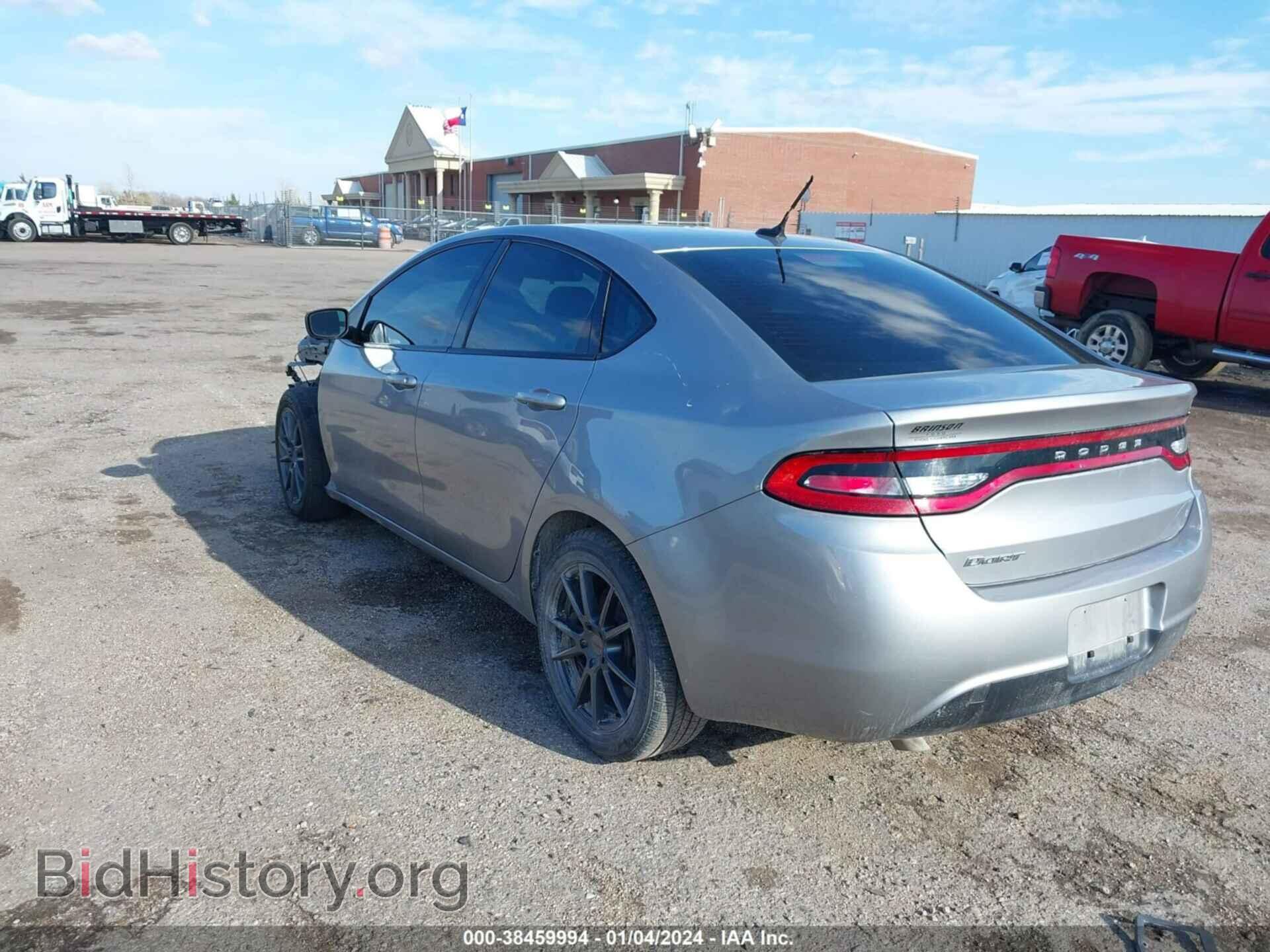2016 DODGE DART - VIN: 1C3CDFFA6GD820174 - Фото 3