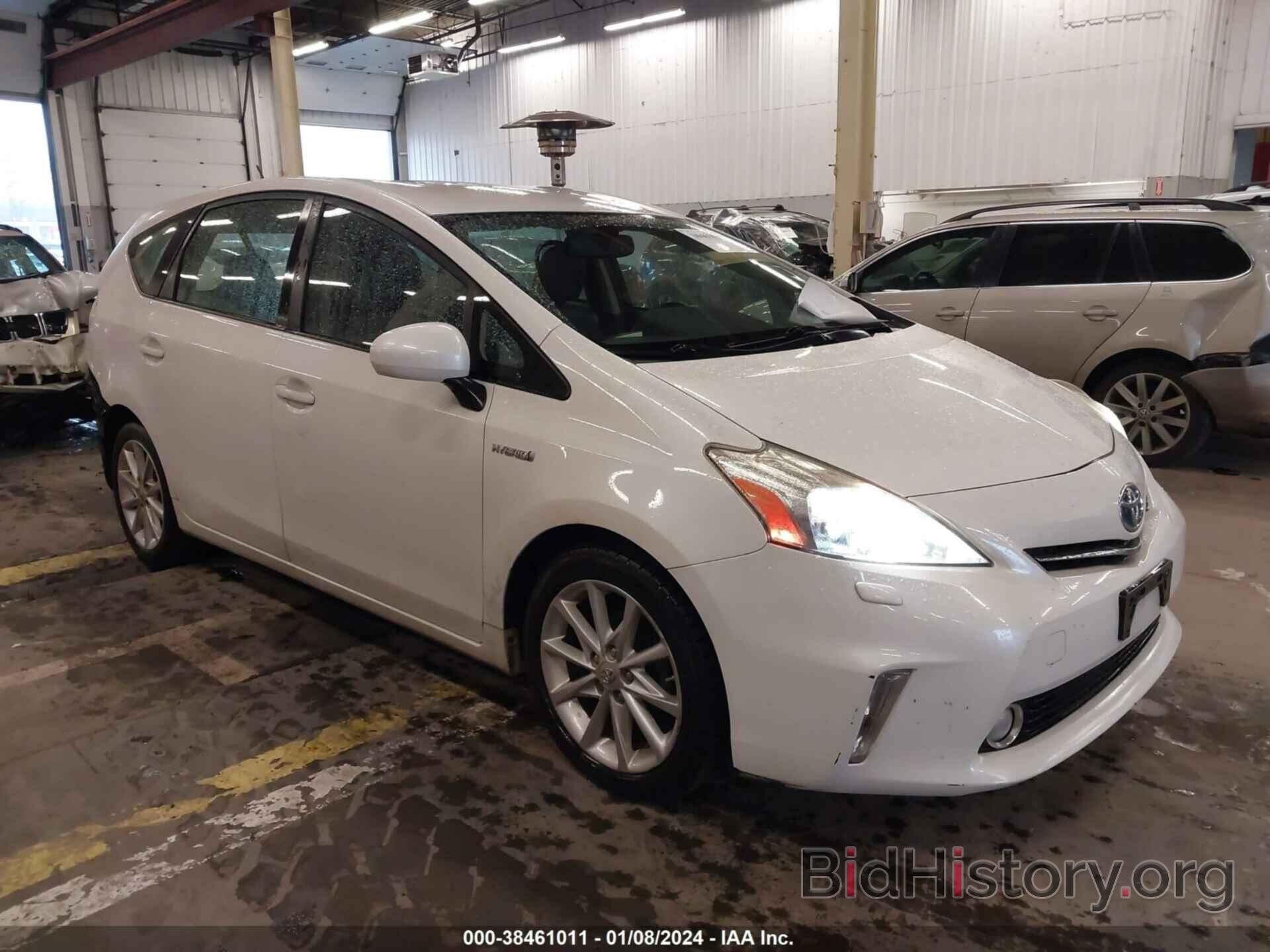 Photo JTDZN3EU2C3022249 - TOYOTA PRIUS V 2012