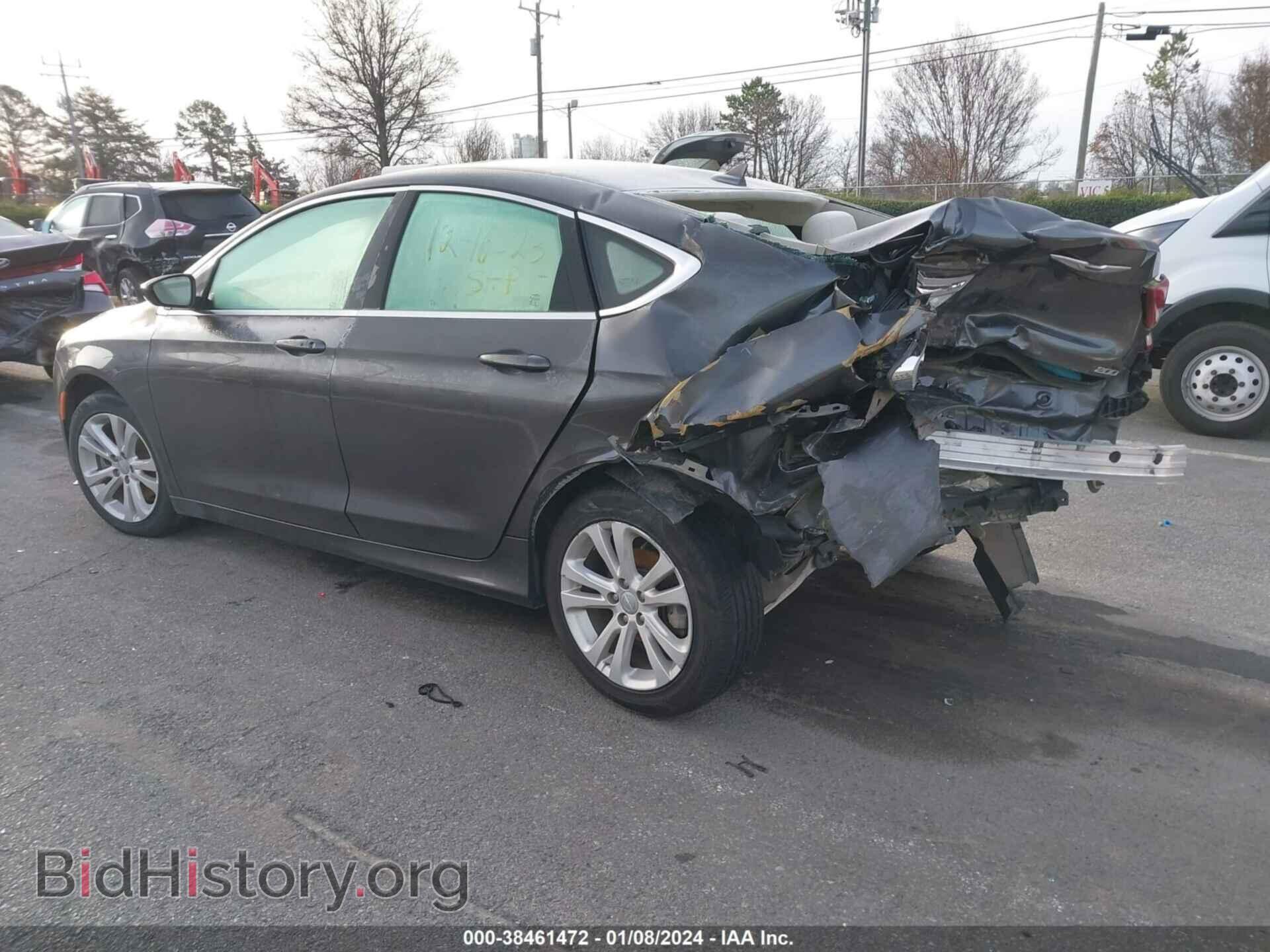 2016 CHRYSLER 200 - VIN: 1C3CCCAB5GN188702 - Фото 3