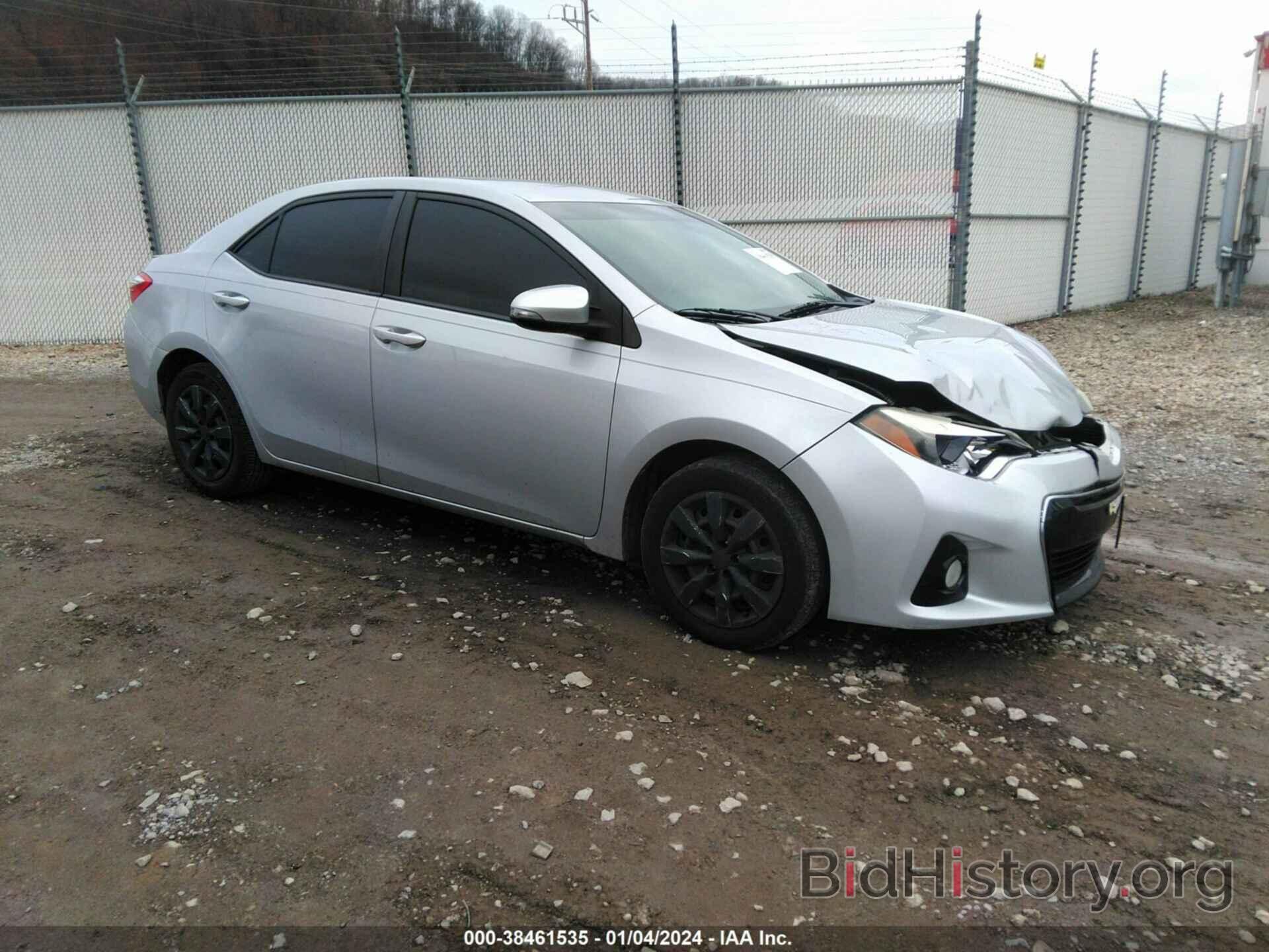 Photo 2T1BURHE6FC357893 - TOYOTA COROLLA 2015