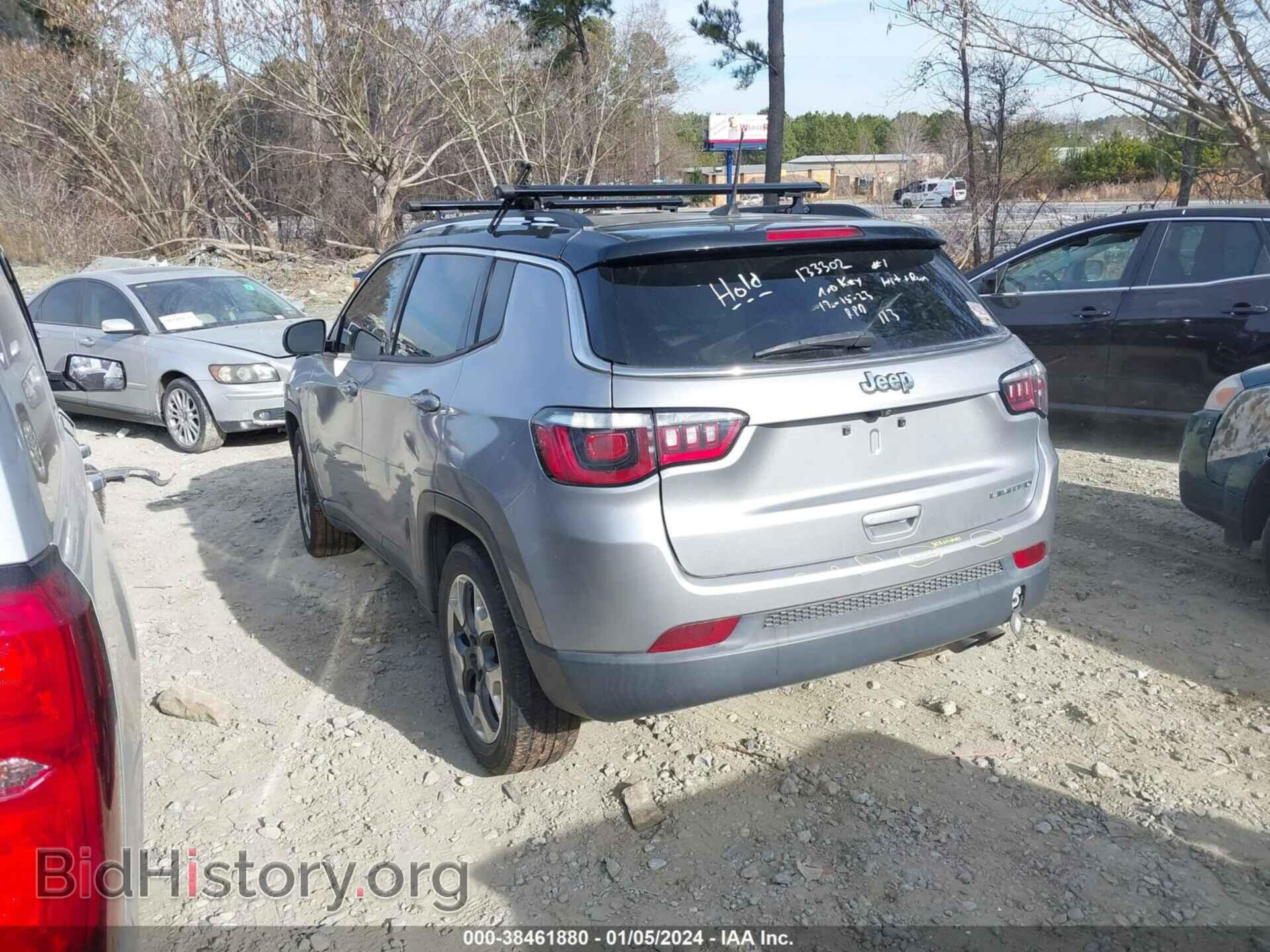 2020 JEEP COMPASS - VIN: 3C4NJCCB4LT126211 - Фото 3