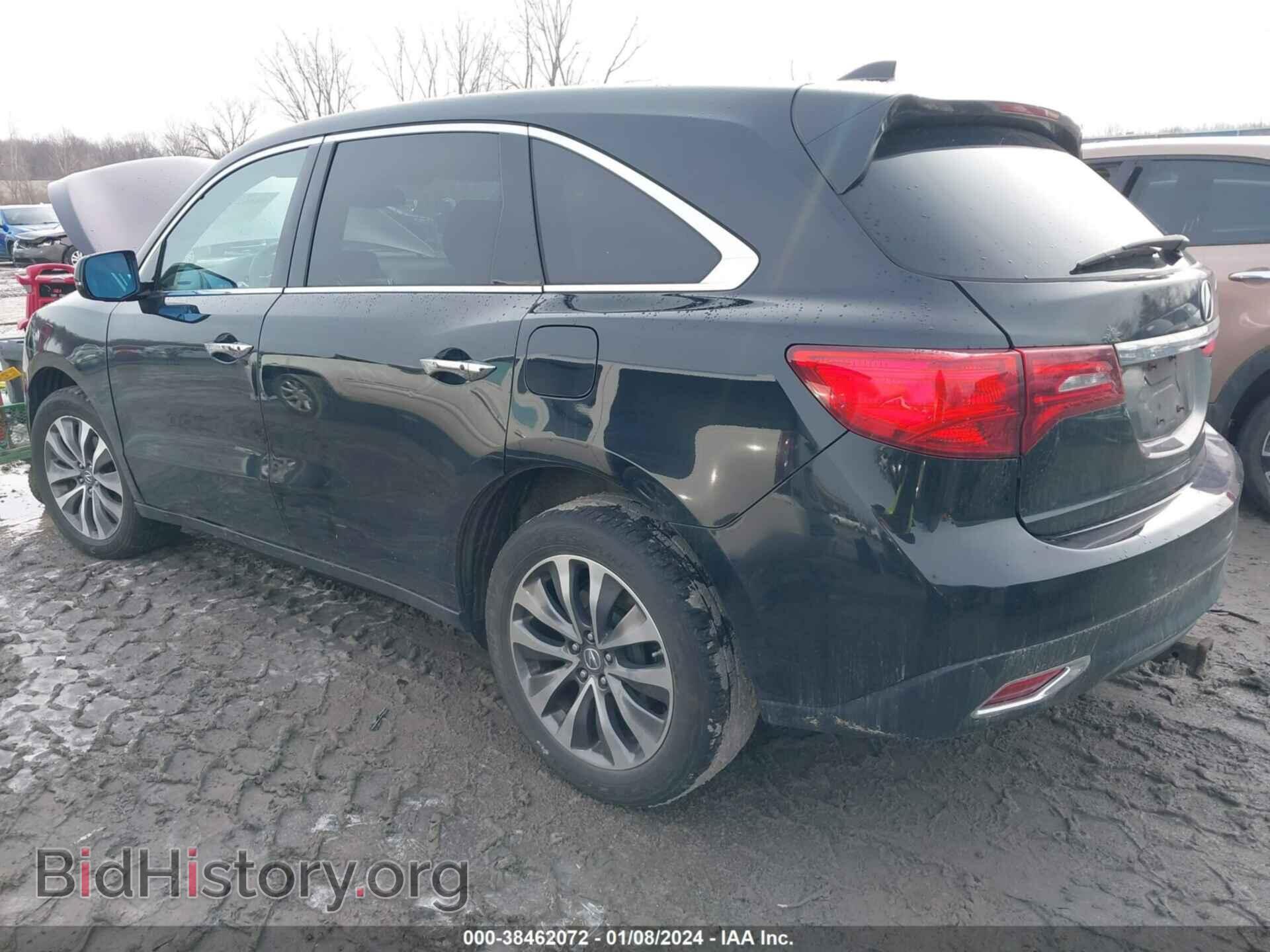 2014 ACURA MDX - VIN: 5FRYD4H43EB036200 - Фото 3