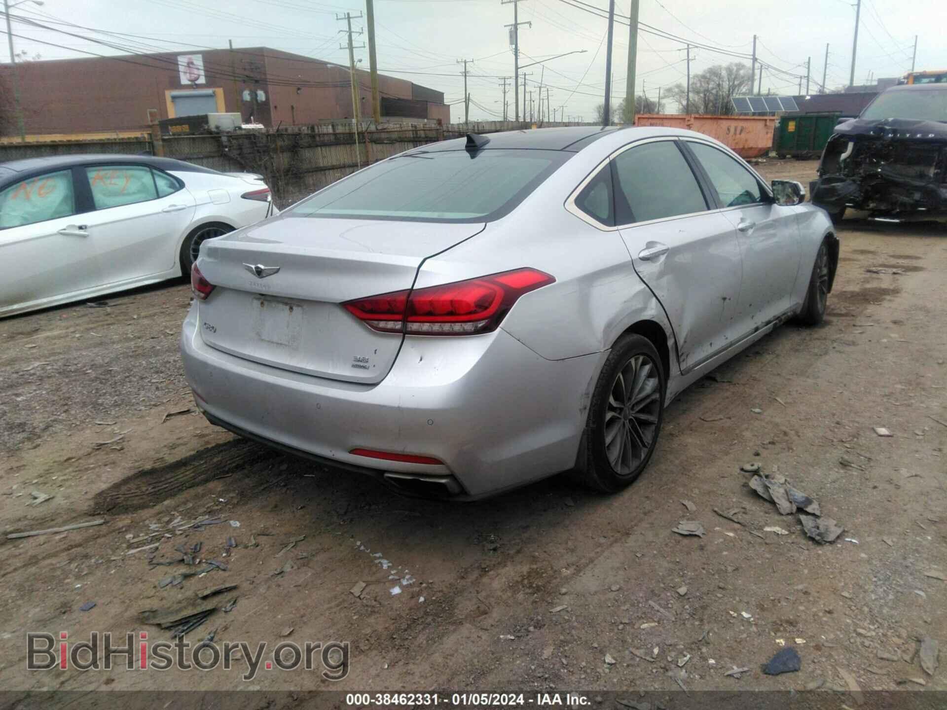 2017 GENESIS G80 - VIN: KMHGN4JE4HU185624 - Фото 4