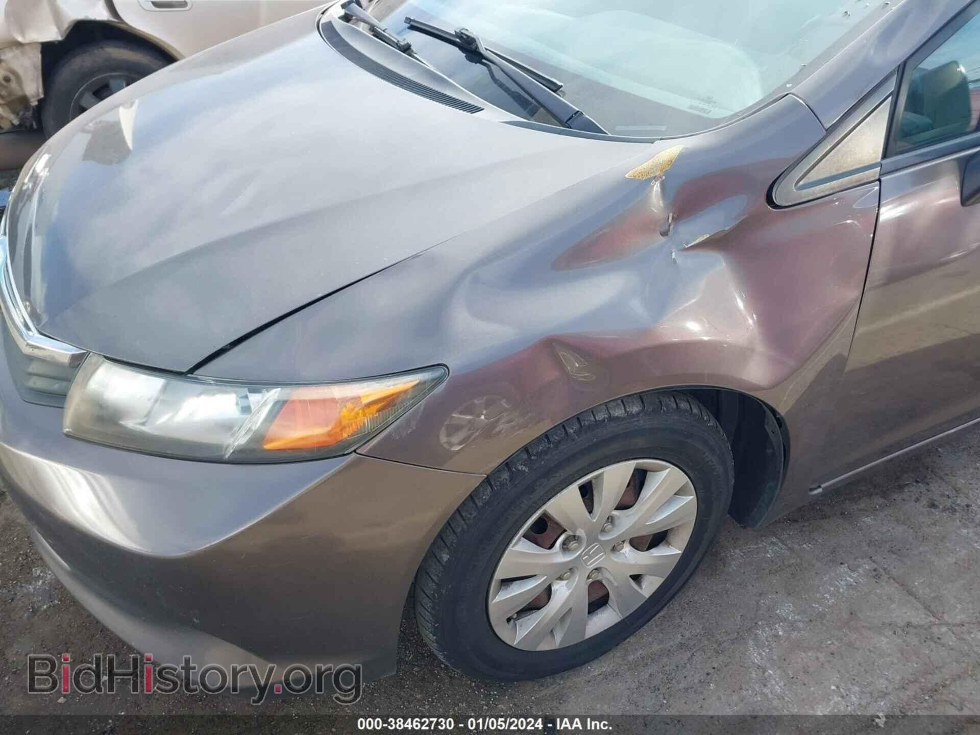 2012 HONDA CIVIC - VIN: 2HGFB2F52CH522830 - Photo 6