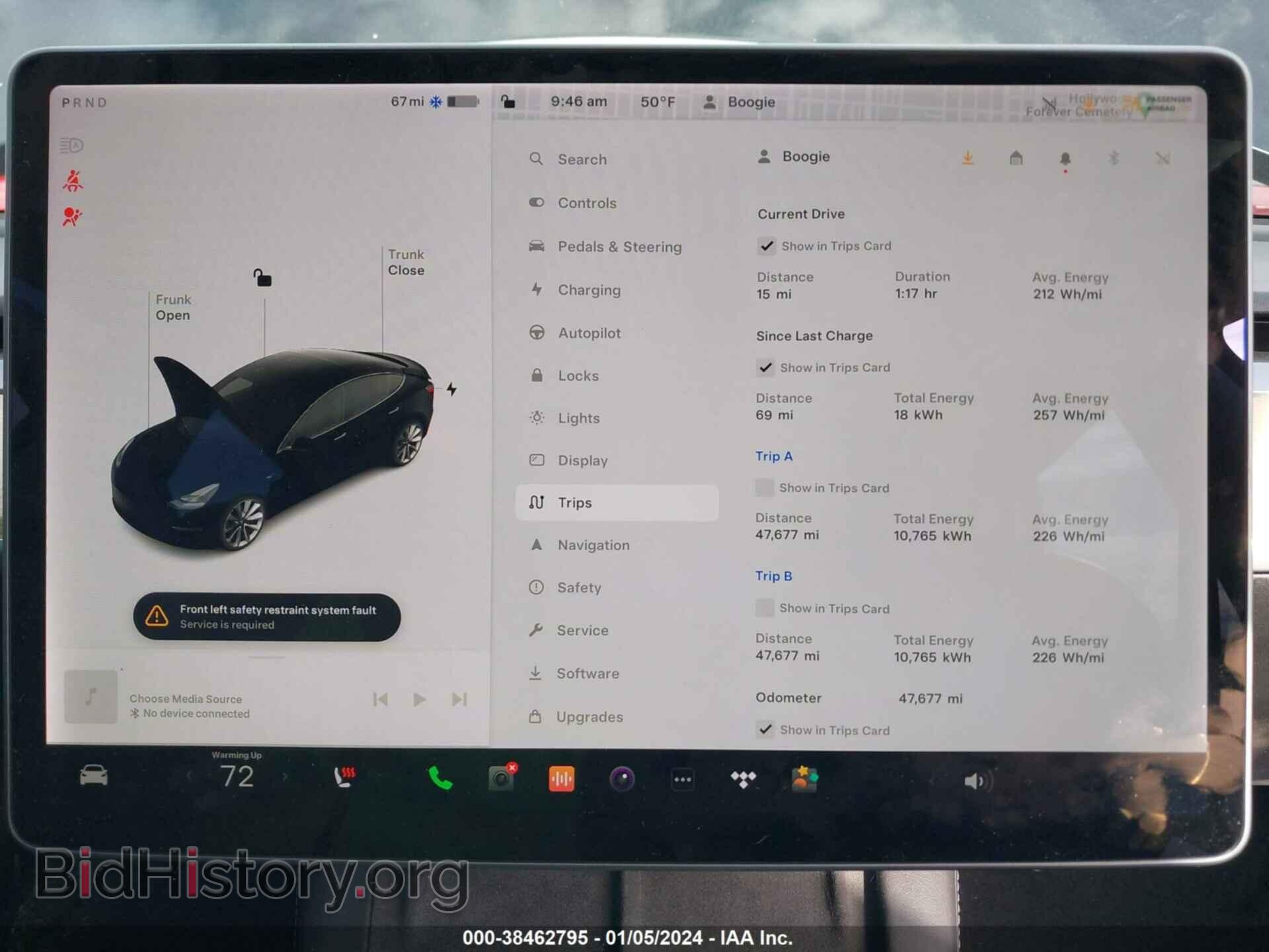 2021 TESLA MODEL 3 - VIN: 5YJ3E1EA2MF066594 - Photo 7