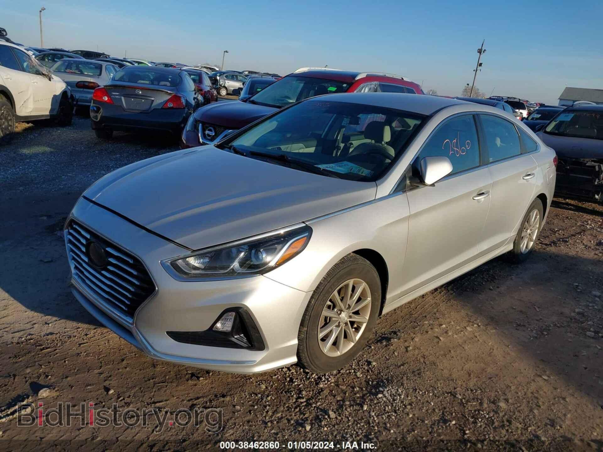 2019 HYUNDAI SONATA - VIN: 5NPE24AF8KH732232 - Фото 2