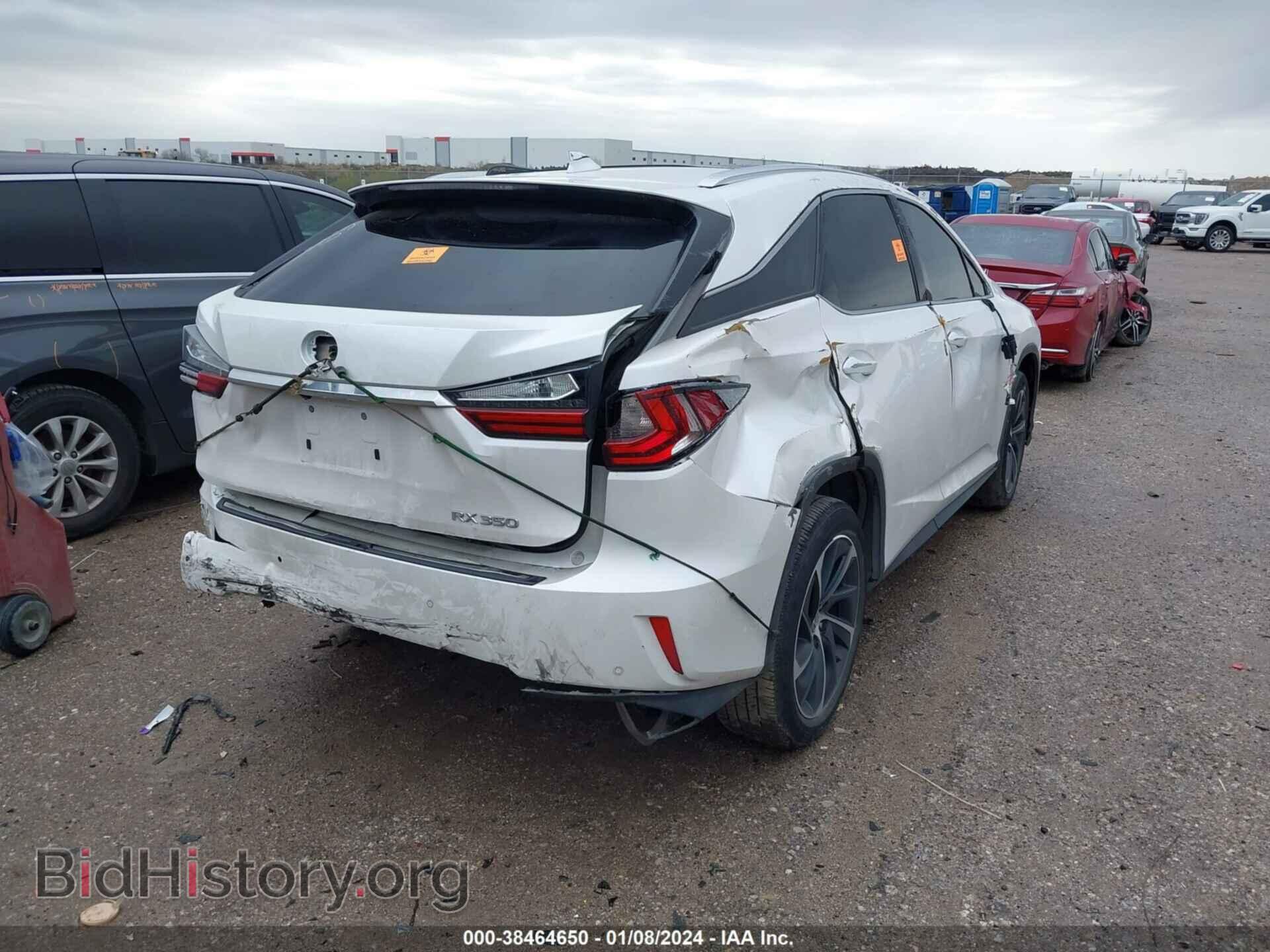 2016 LEXUS RX 350 - VIN: 2T2ZZMCA8GC009324 - Фото 4