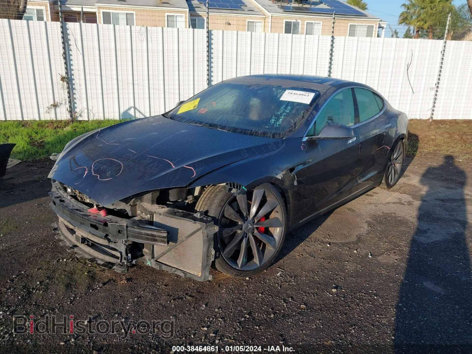 2015 TESLA MODEL S - VIN: 5YJSA1E44FF105187 - Photo 2