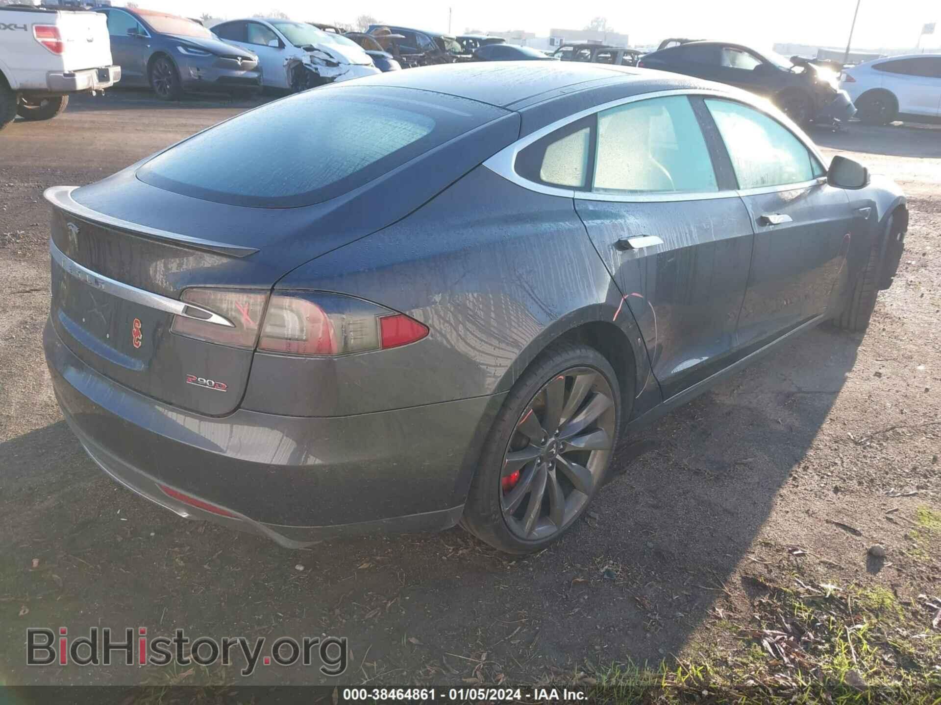 2015 TESLA MODEL S - VIN: 5YJSA1E44FF105187 - Photo 4