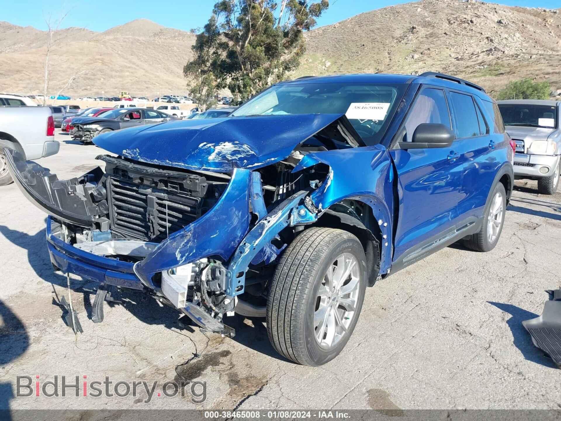 2020 FORD EXPLORER - VIN: 1FMSK7DH3LGA54671 - Фото 2