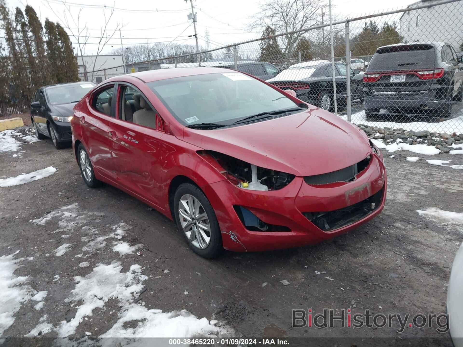 Photo KMHDH4AE3FU411241 - HYUNDAI ELANTRA 2015