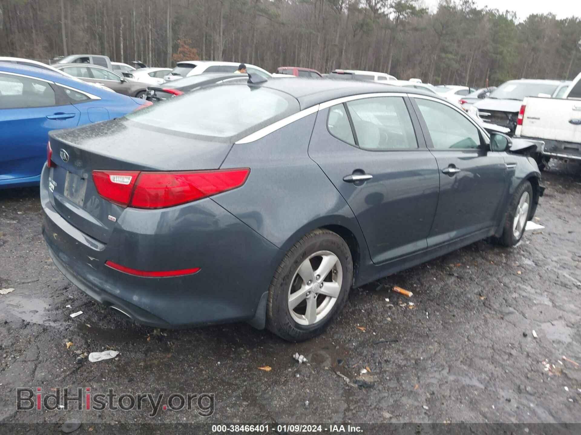 2015 KIA OPTIMA - VIN: KNAGM4A79F5529686 - Photo 4