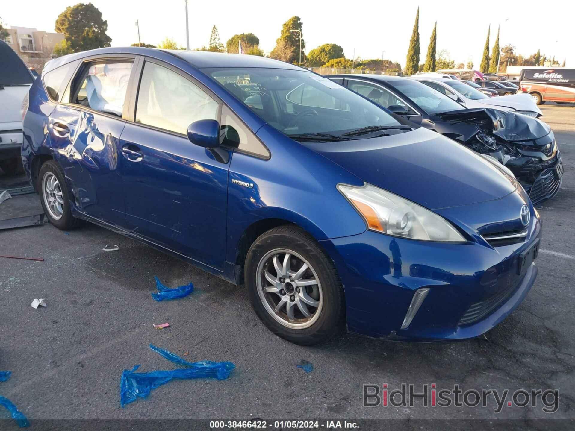 Photo JTDZN3EUXE3363787 - TOYOTA PRIUS V 2014