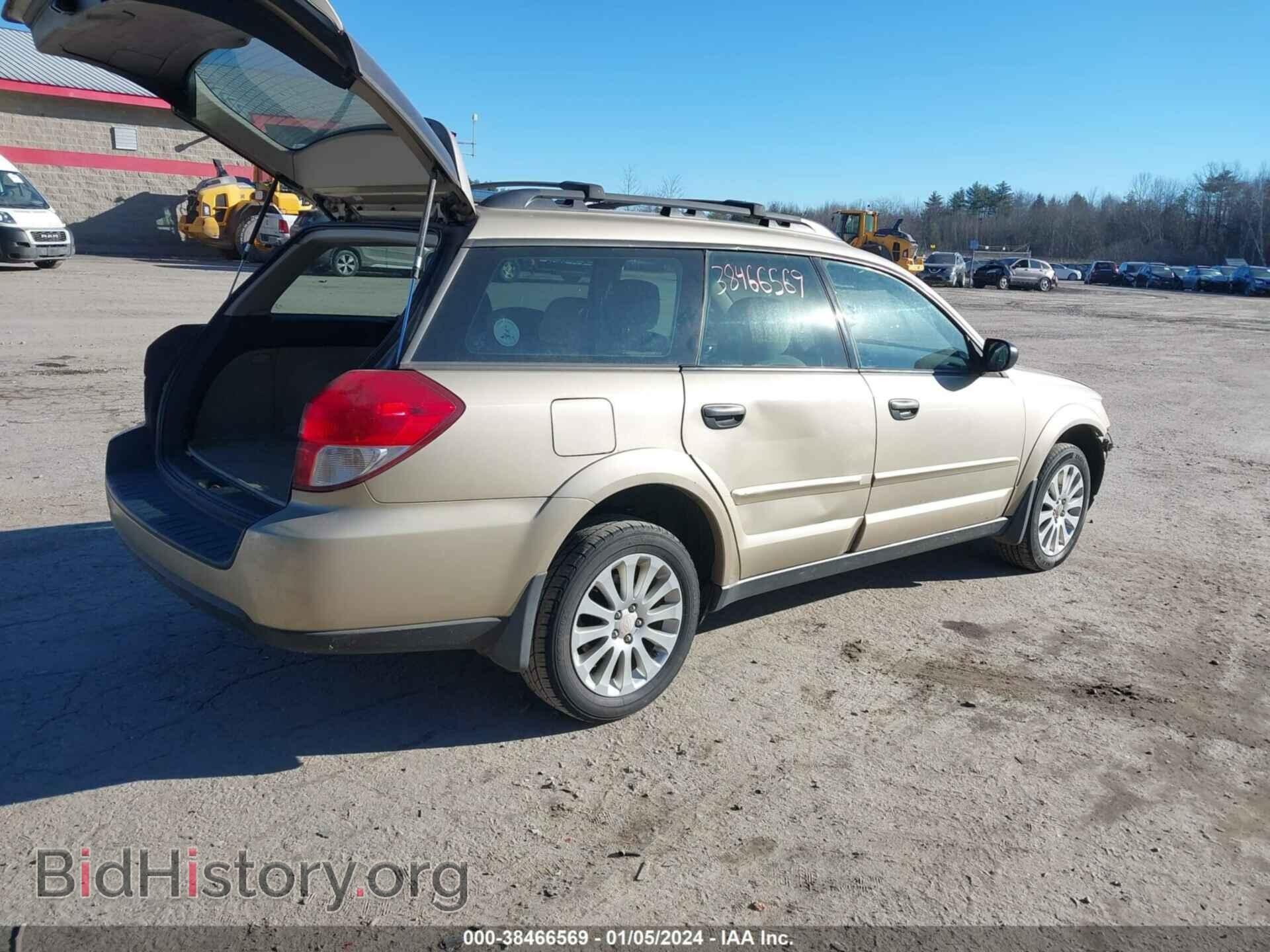 2009 SUBARU OUTBACK - VIN: 4S4BP61C097312027 - Фото 4