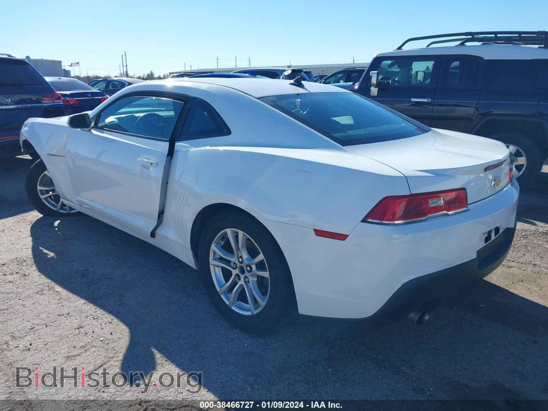 2014 CHEVROLET CAMARO - VIN: 2G1FA1E30E9308310 - Фото 3