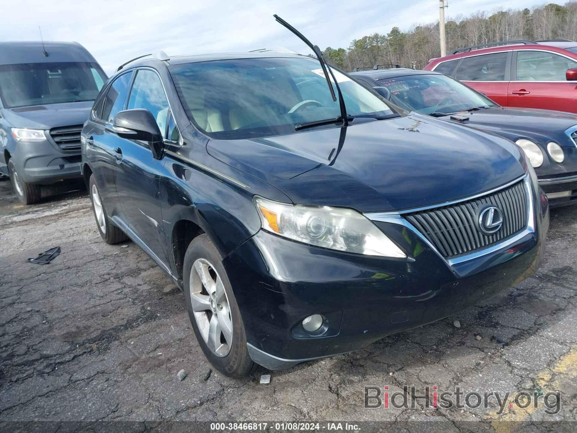 Фотография 2T2ZK1BA8AC009075 - LEXUS RX 350 2010