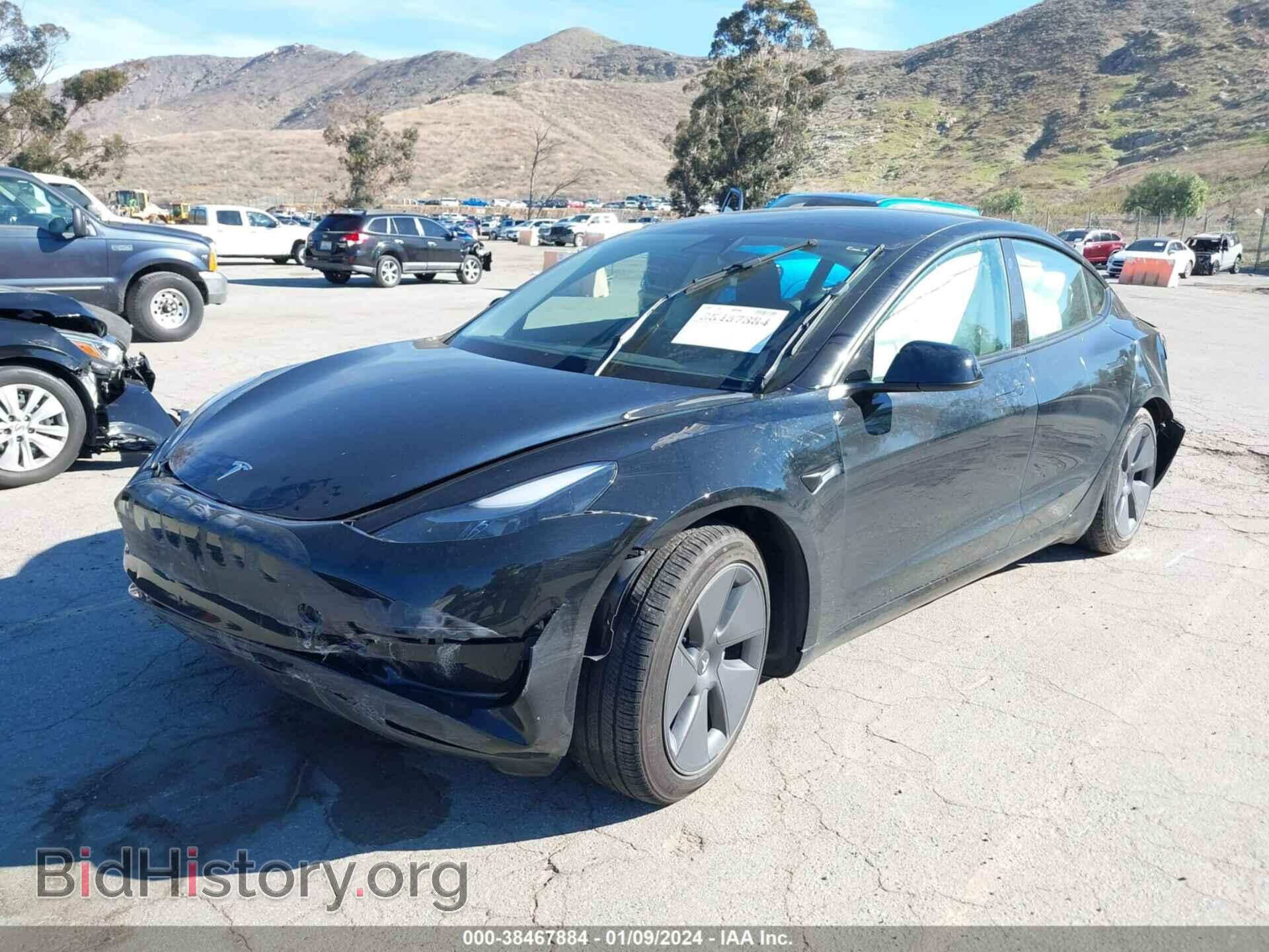 2023 TESLA MODEL 3 - VIN: 5YJ3E1EA2PF398636 - Фото 2