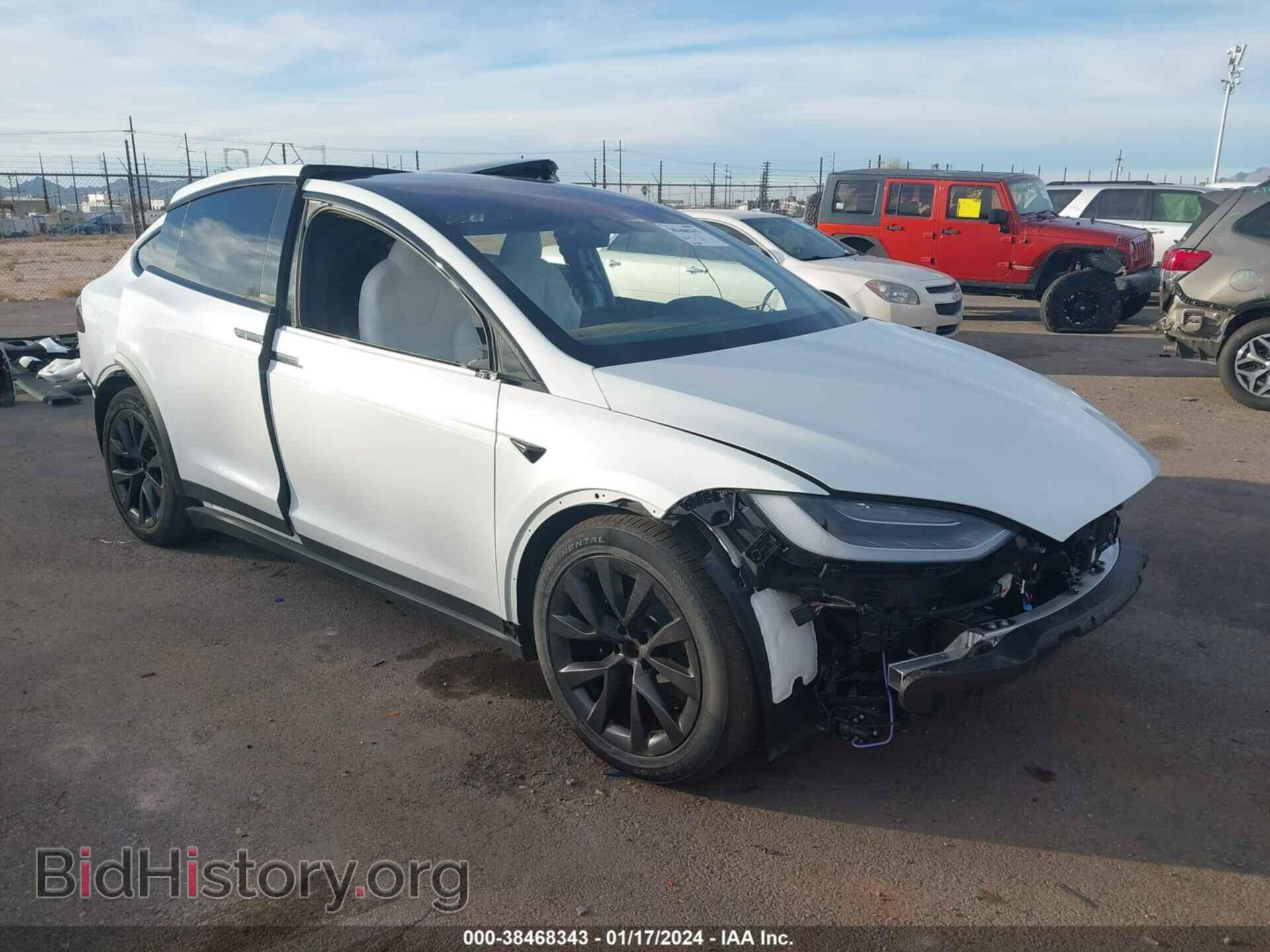 Photo 7SAXCDE54NF357064 - TESLA MODEL X 2022