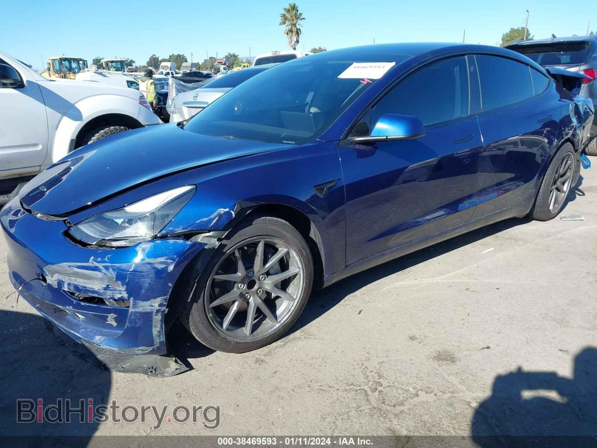 2023 TESLA MODEL 3 - VIN: 5YJ3E1EA8PF475042 - Фото 2