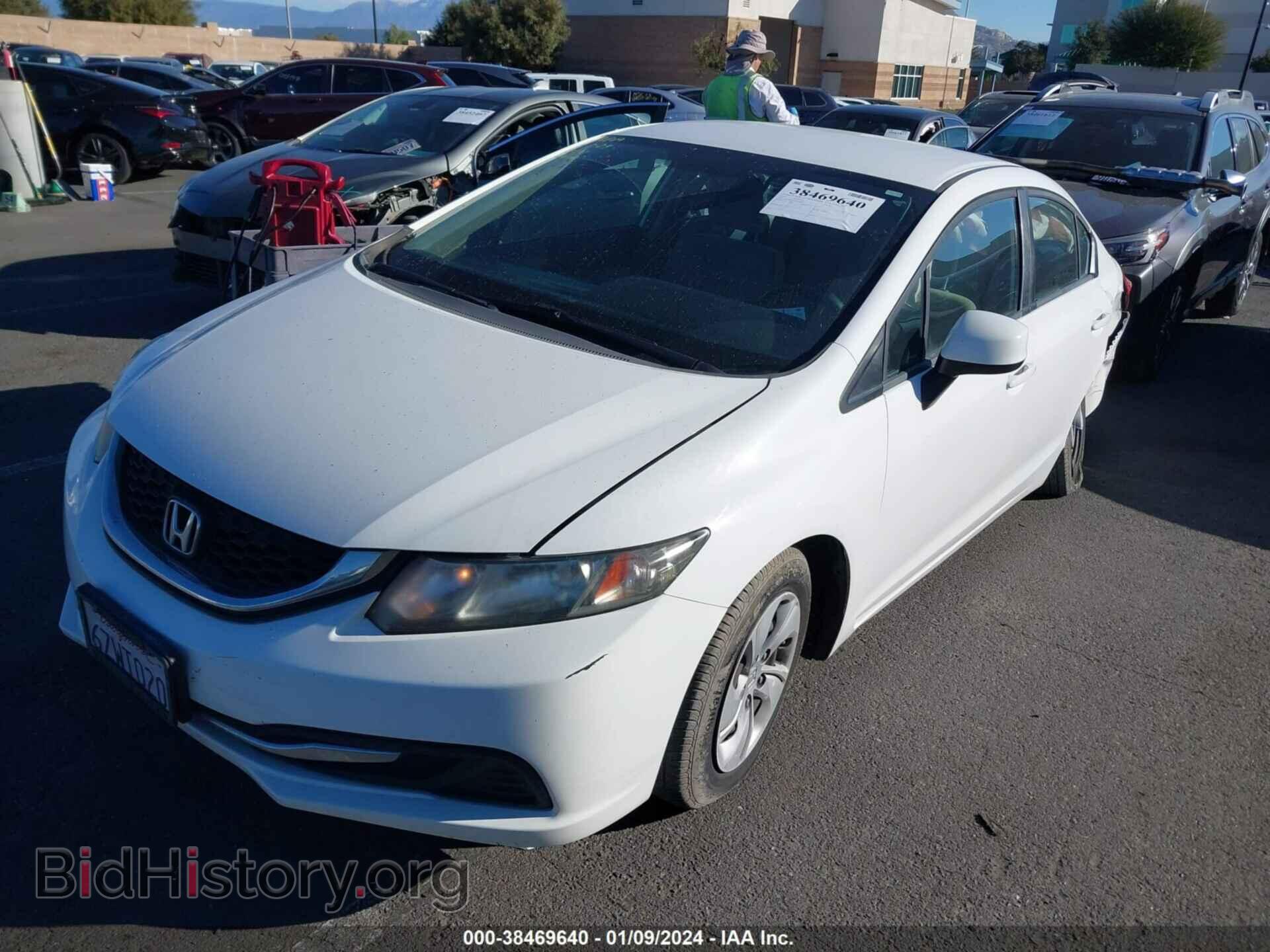 2013 HONDA CIVIC - VIN: 19XFB2F5XDE224408 - Фото 2