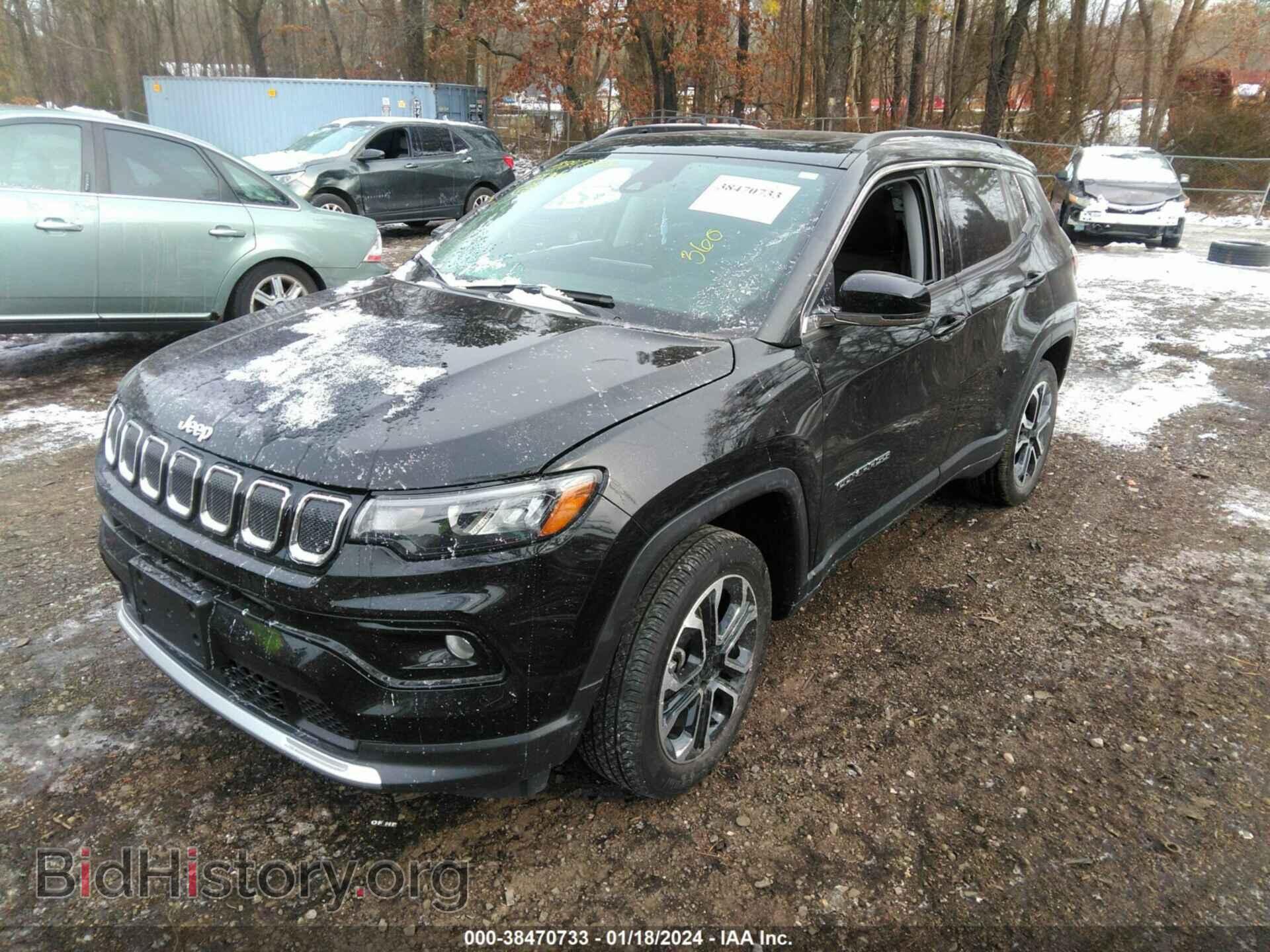 2022 JEEP COMPASS - VIN: 3C4NJDCB3NT169012 - Фото 2