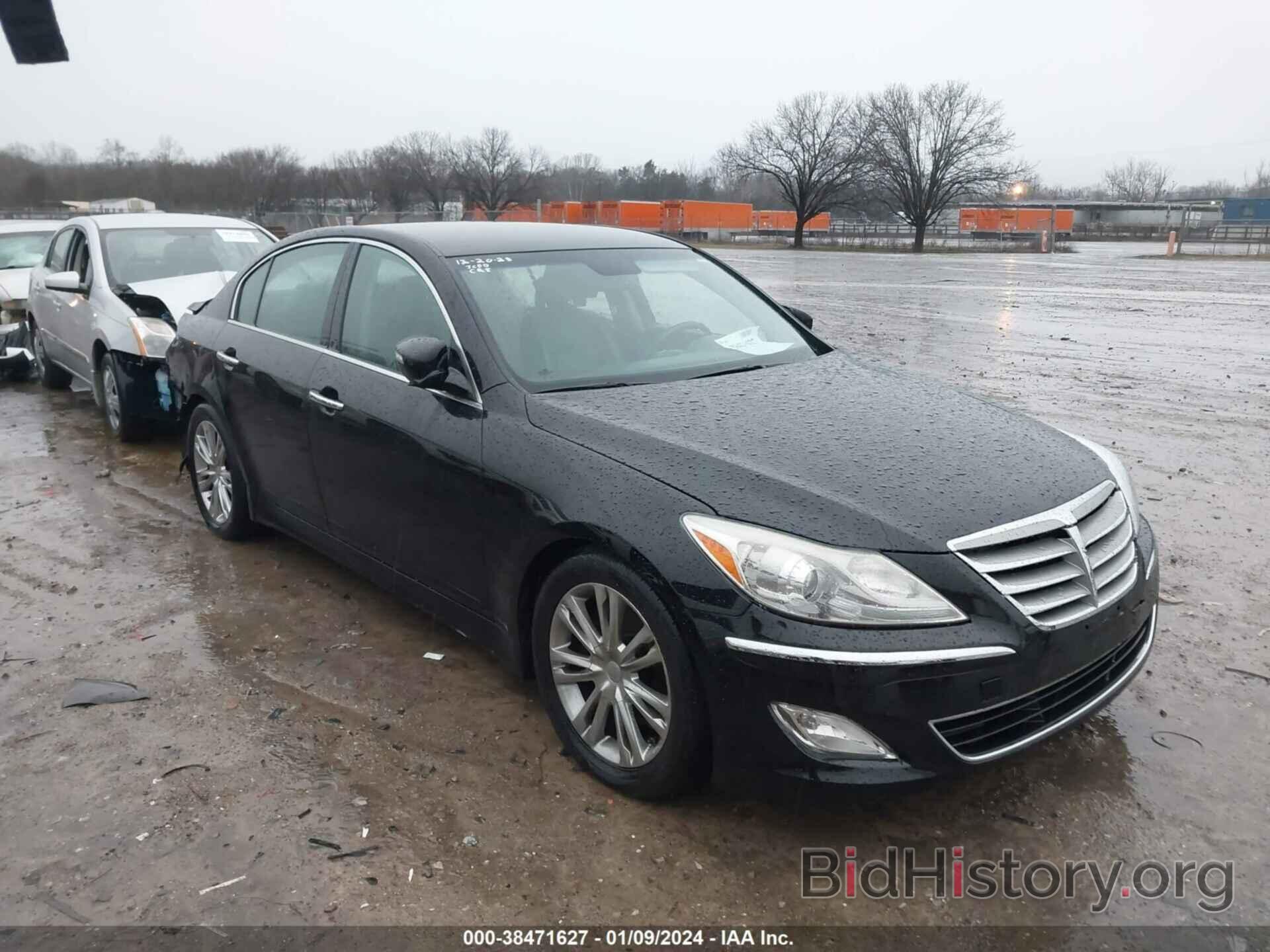 Photo KMHGC4DD9EU264386 - HYUNDAI GENESIS 2014