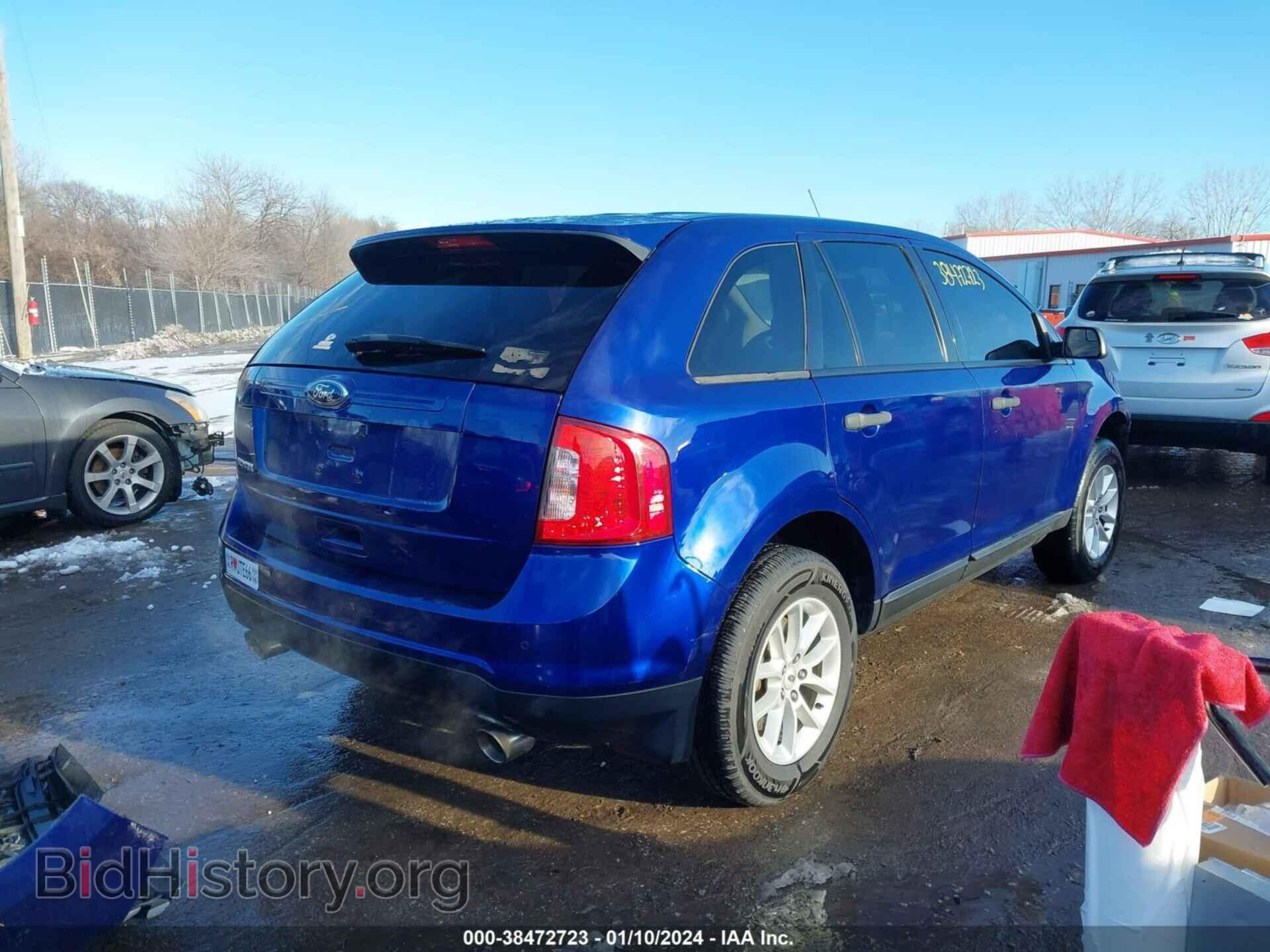 2013 FORD EDGE - VIN: 2FMDK3GC8DBE18674 - Photo 4