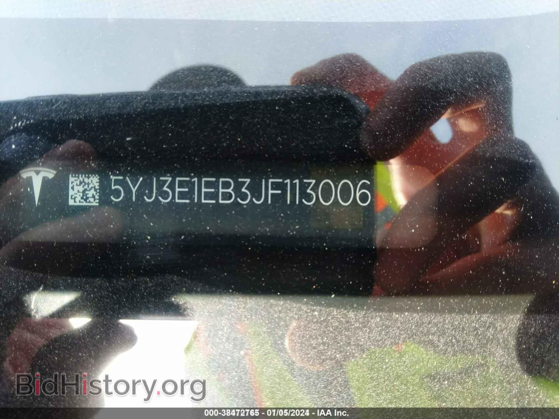 2018 TESLA MODEL 3 - VIN: 5YJ3E1EB3JF113006 - Фото 9