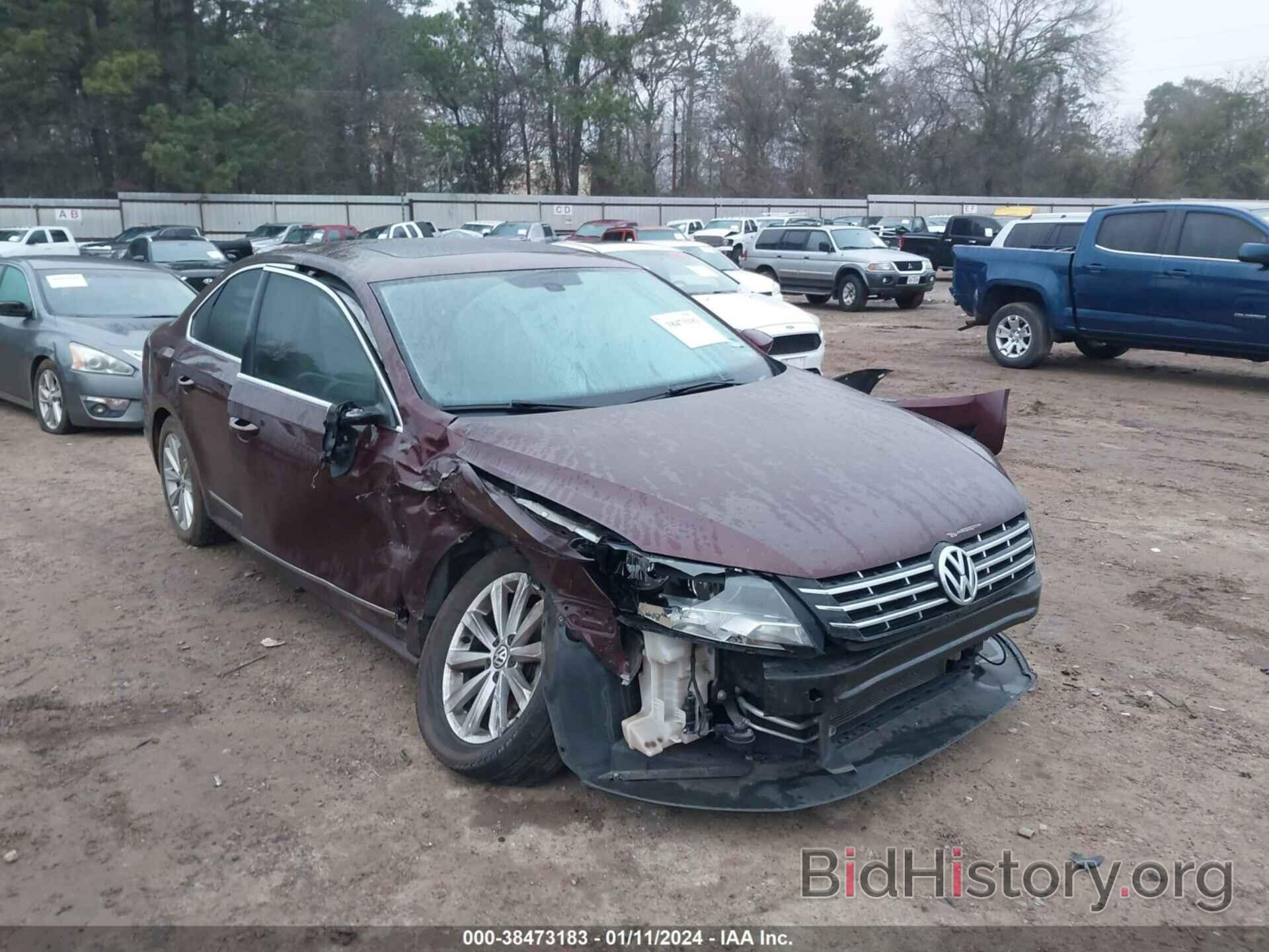 Photo 1VWCH7A35CC032787 - VOLKSWAGEN PASSAT 2012