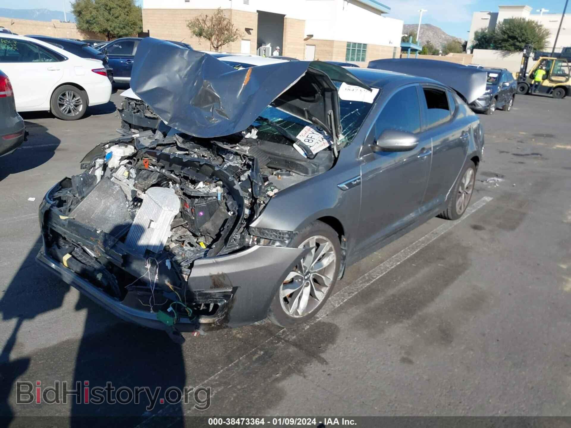 2014 KIA OPTIMA - VIN: 5XXGR4A65EG305966 - Фото 2