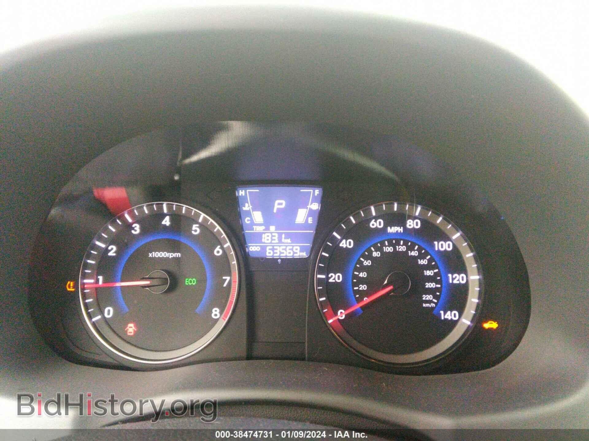 2014 HYUNDAI ACCENT - VIN: KMHCT5AE8EU172025 - Фото 7