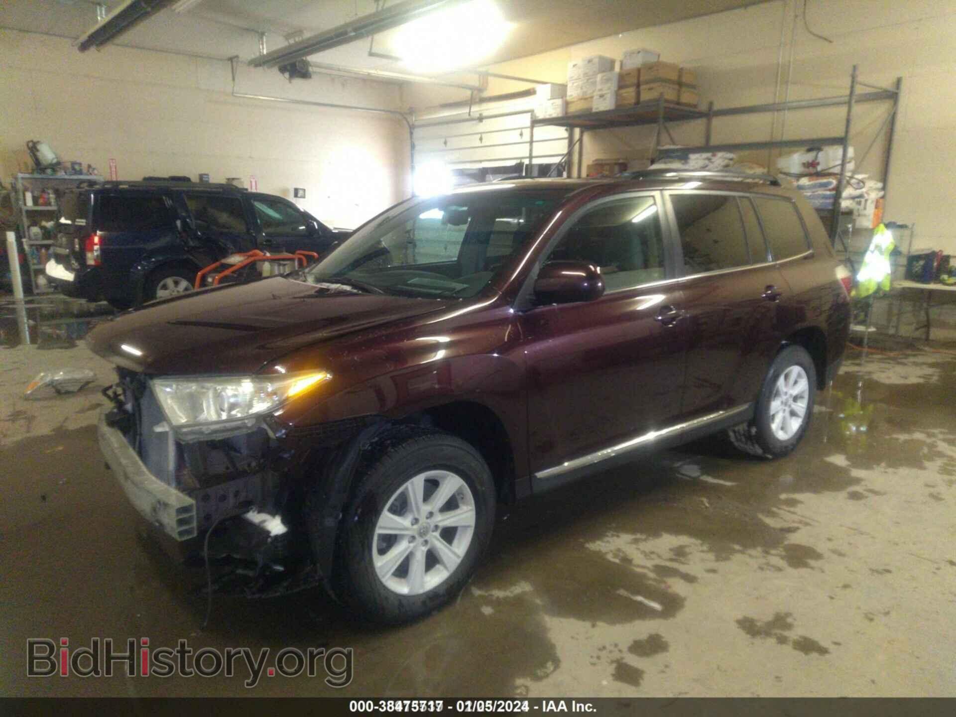 2012 TOYOTA HIGHLANDER - VIN: 5TDBK3EH4CS155218 - Фото 2