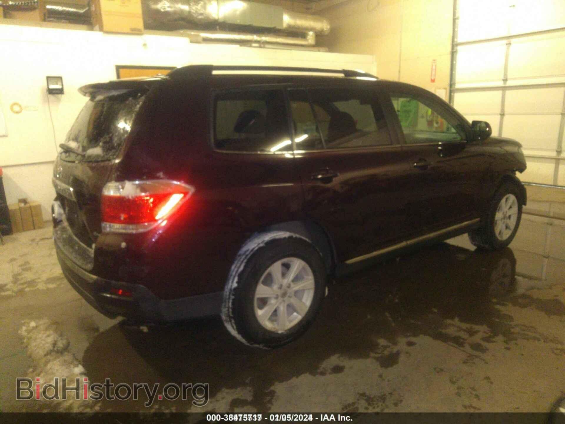 2012 TOYOTA HIGHLANDER - VIN: 5TDBK3EH4CS155218 - Фото 4