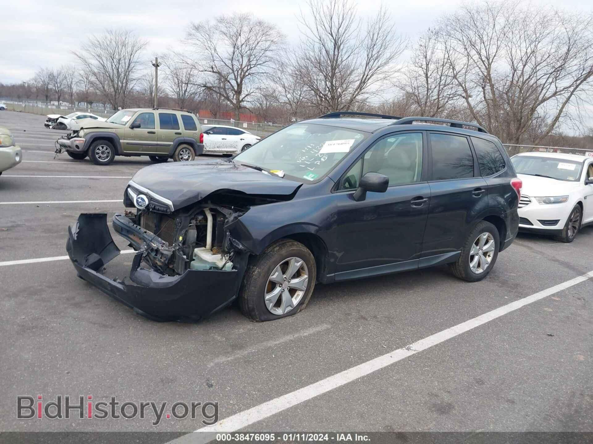 2014 SUBARU FORESTER - VIN: JF2SJAEC3EH554223 - Фото 2