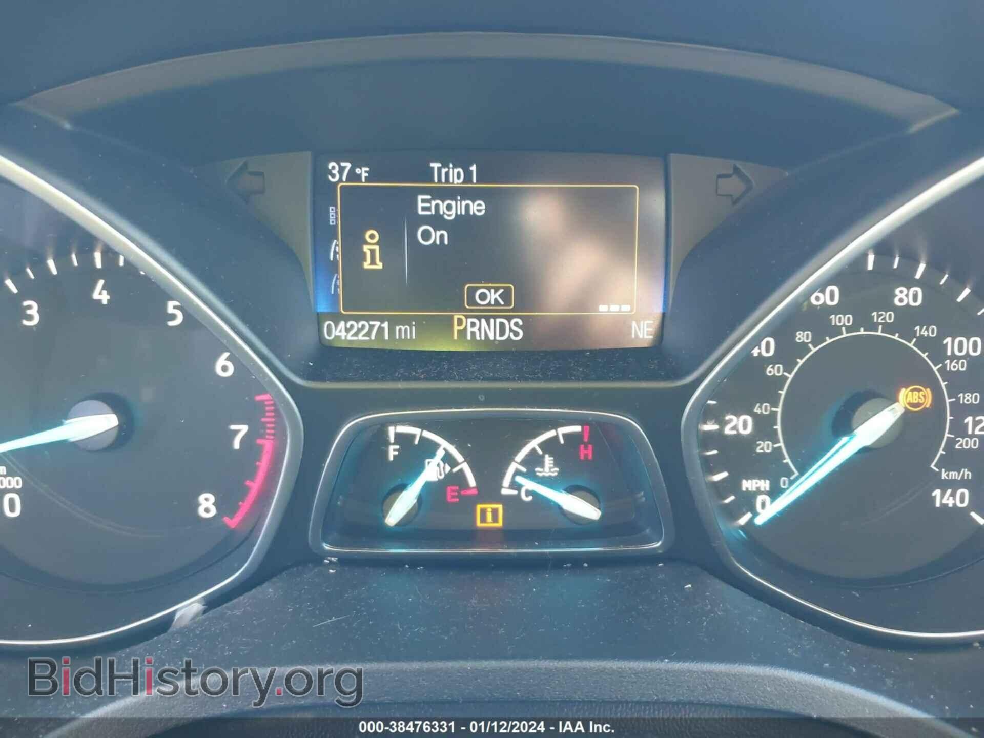 2017 FORD ESCAPE - VIN: 1FMCU0F74HUD01568 - Photo 7