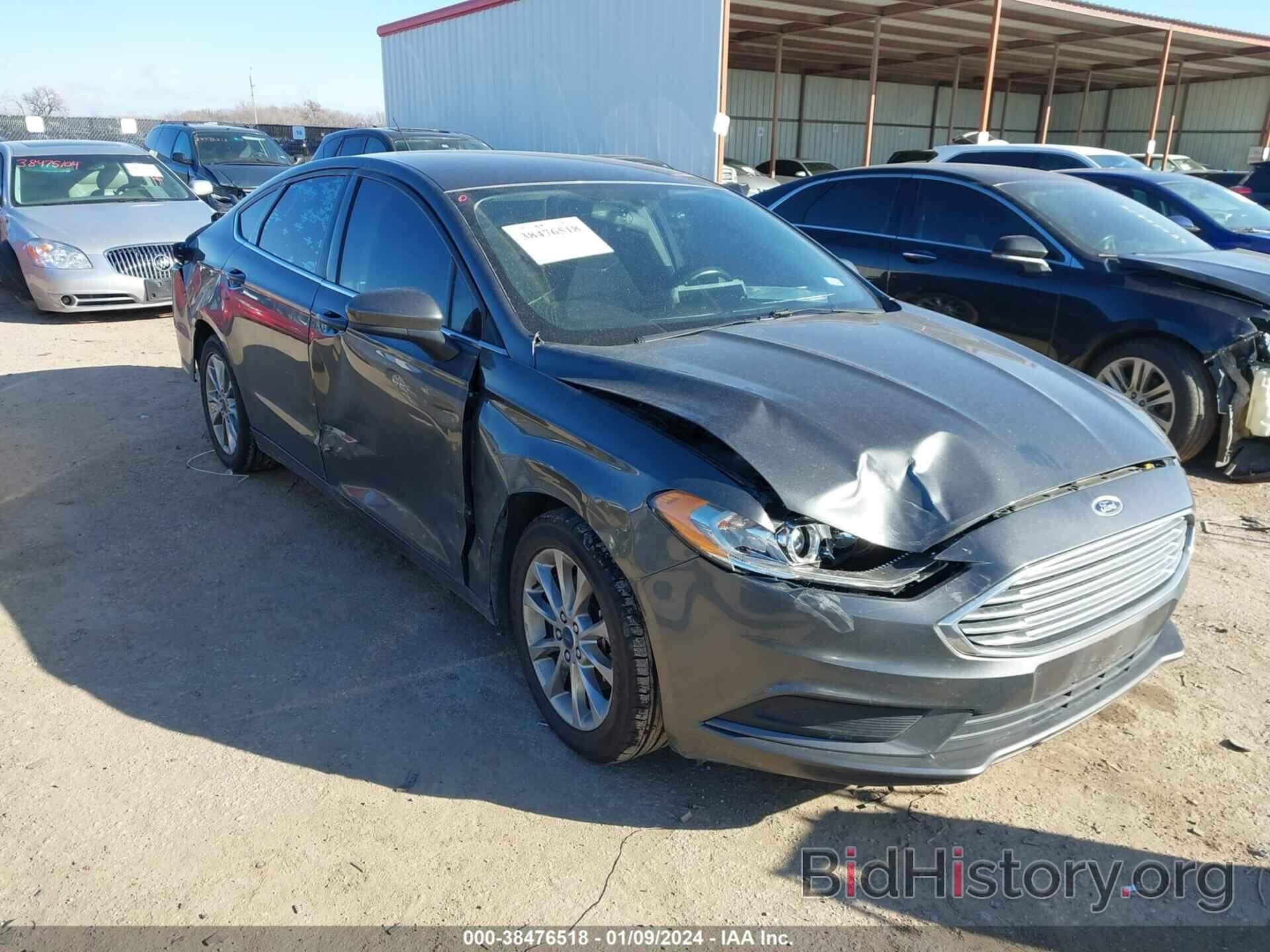 Фотография 3FA6P0H78HR319400 - FORD FUSION 2017