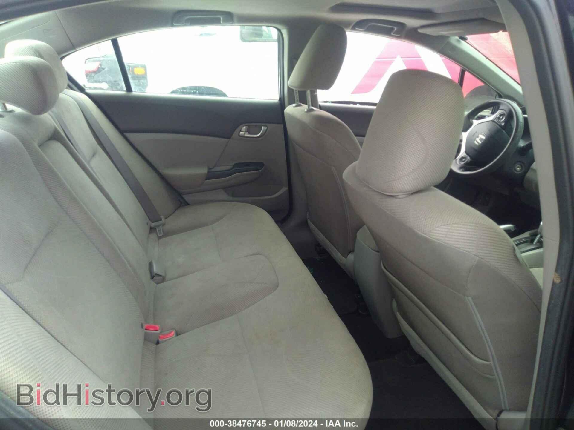 2012 HONDA CIVIC - VIN: 19XFB2F81CE005328 - Фото 8